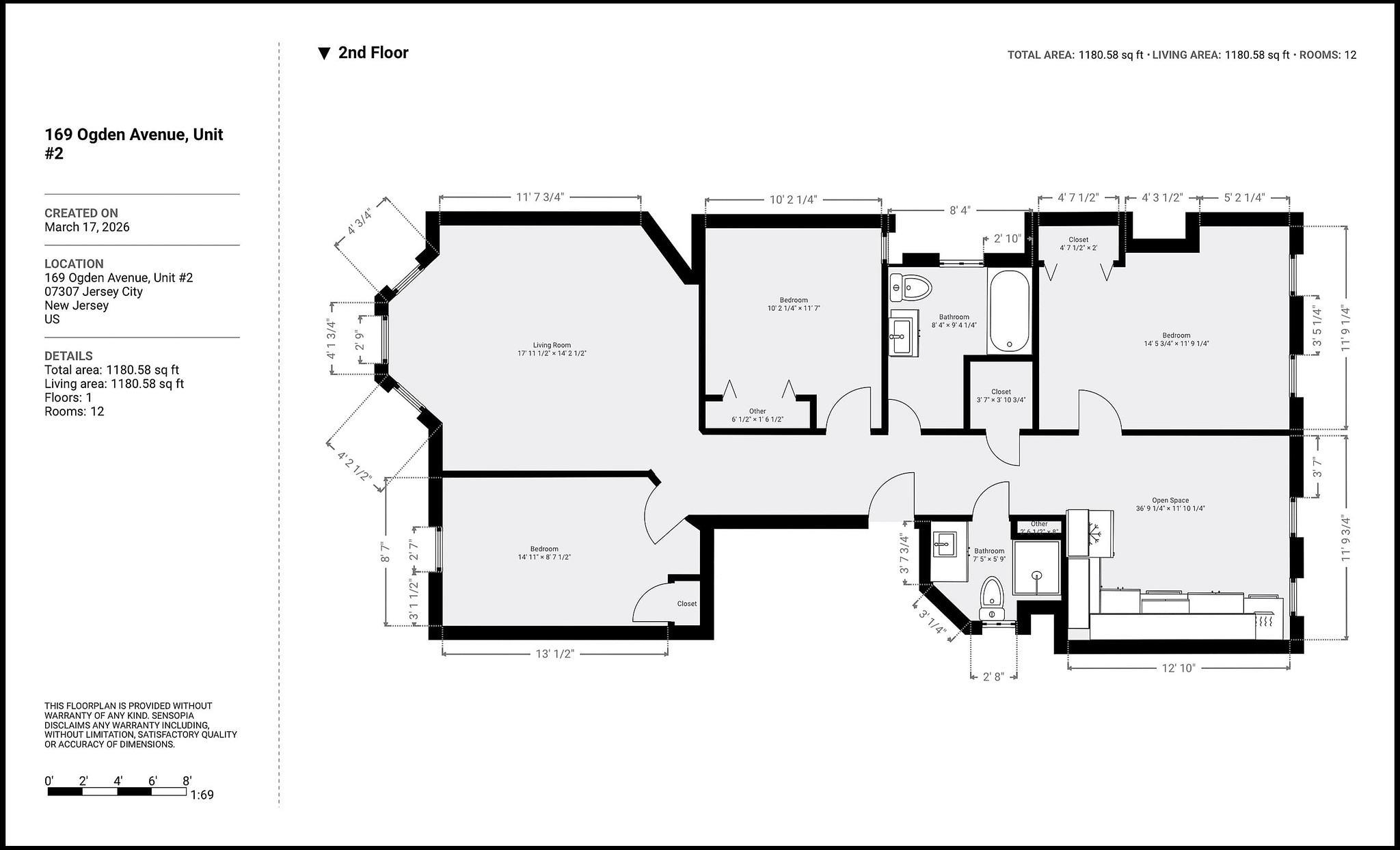 169 OGDEN AVE Unit: 2