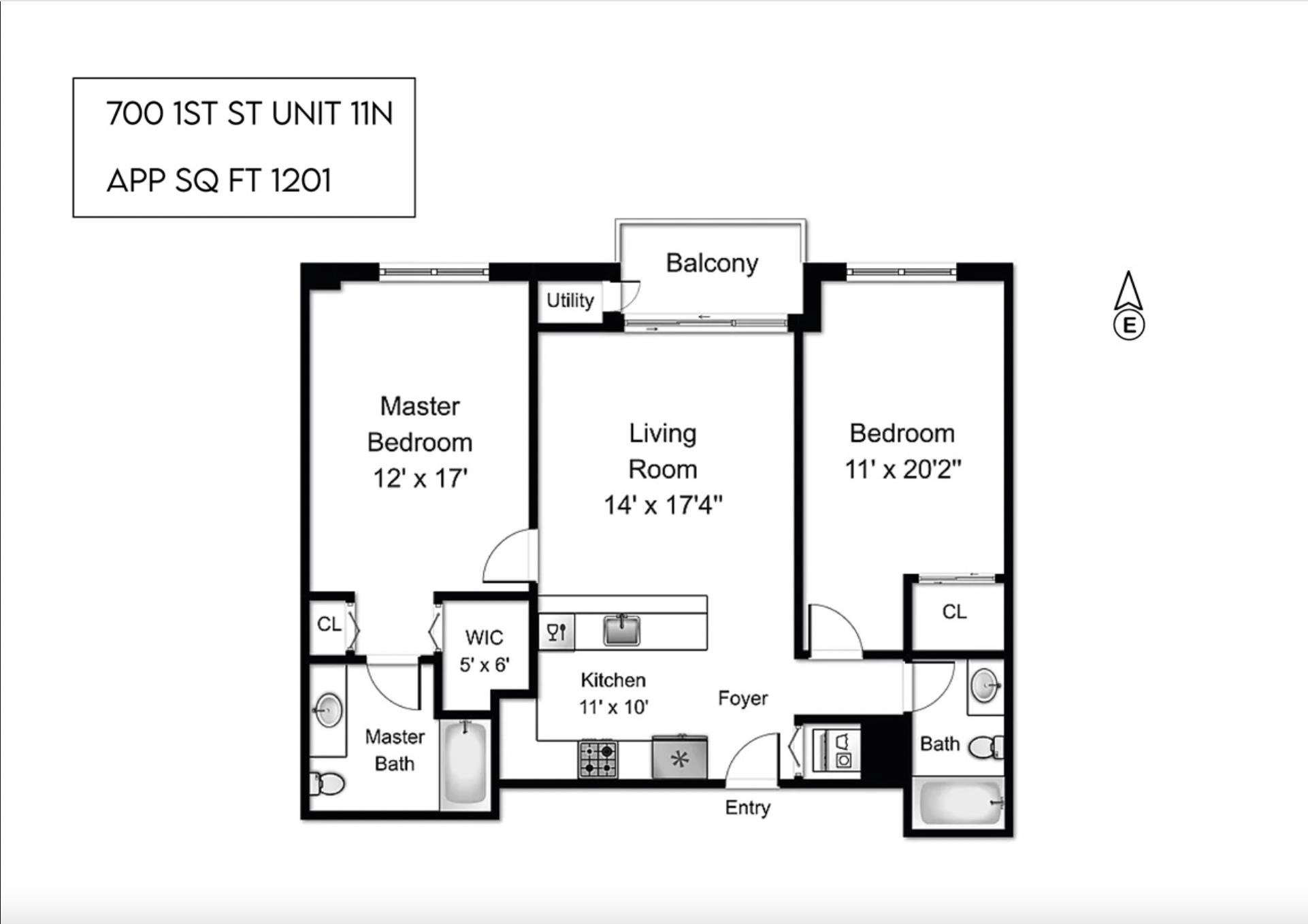 700 1ST ST Unit: 11N