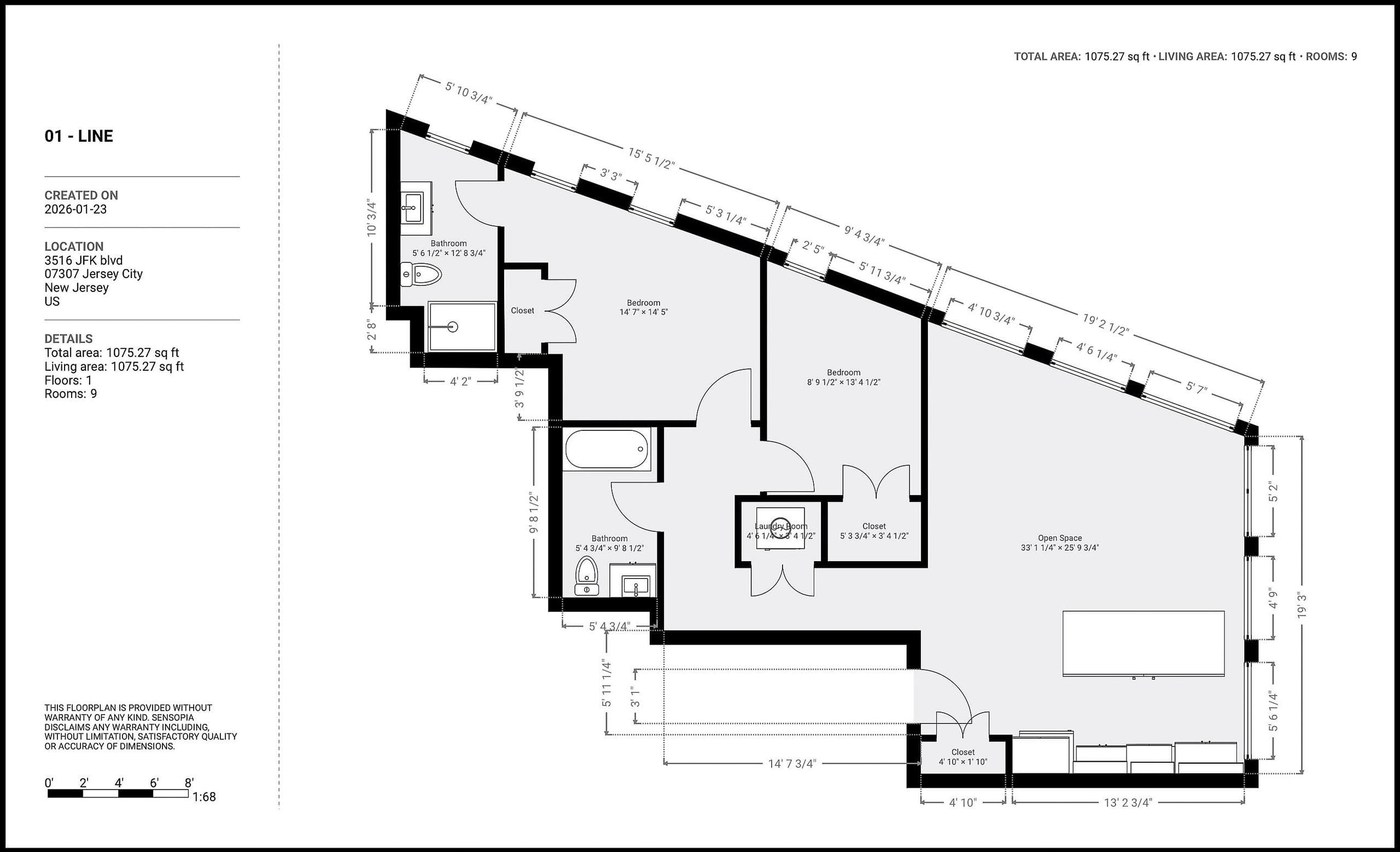 3516 JOHN F KENNEDY BLVD Unit: 401