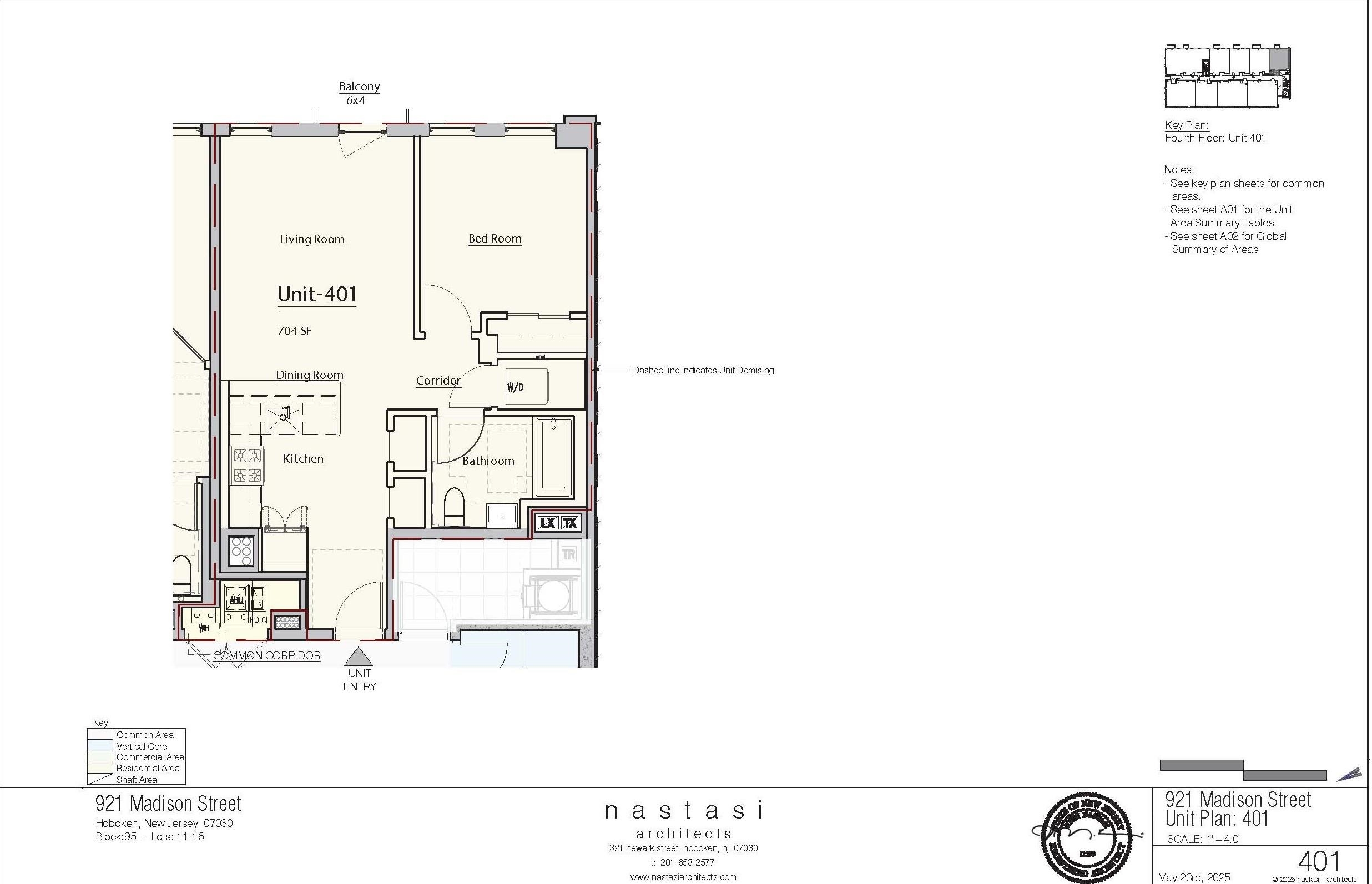 921 MADISON ST Unit: 401