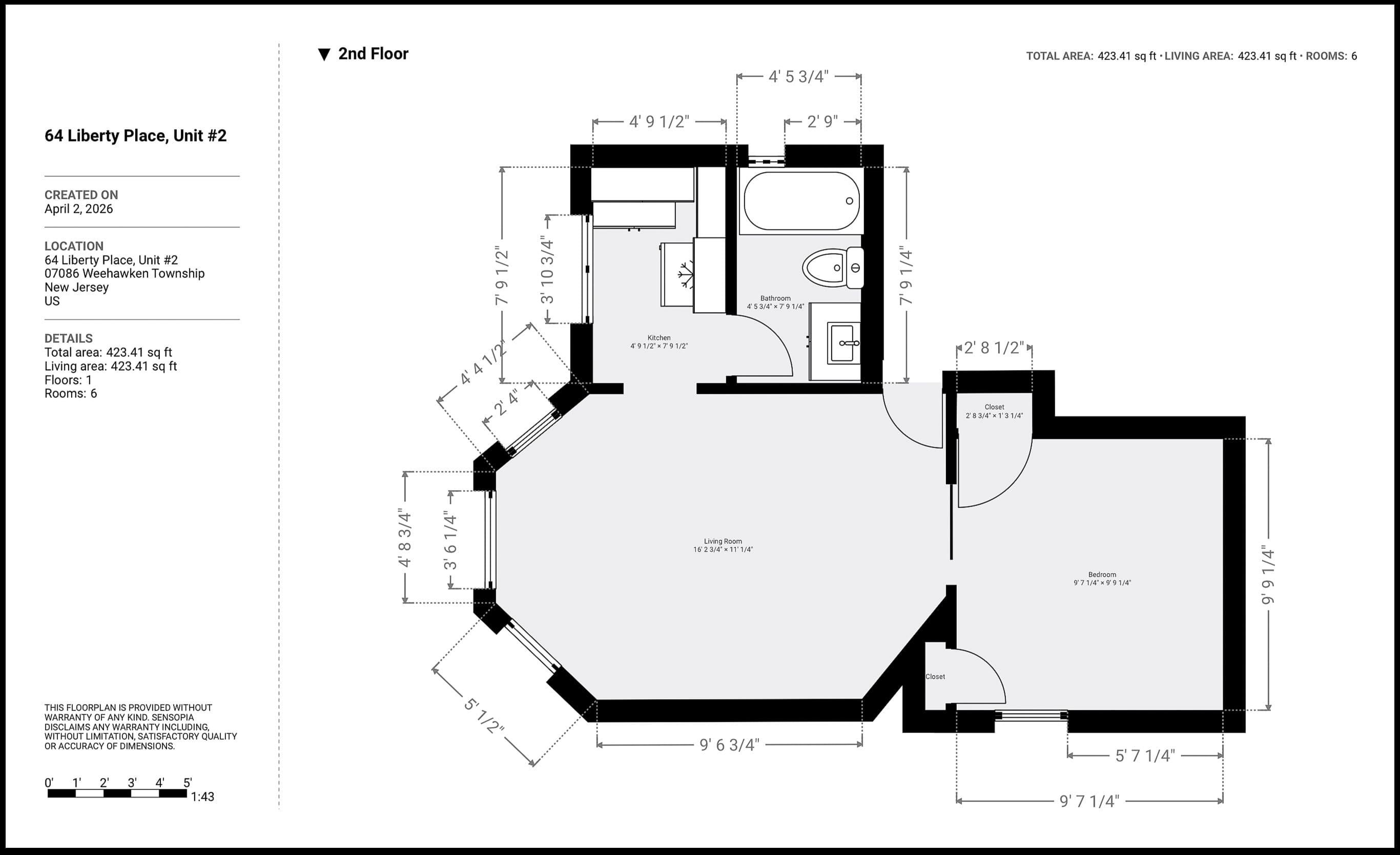 64 LIBERTY PL Unit: 2