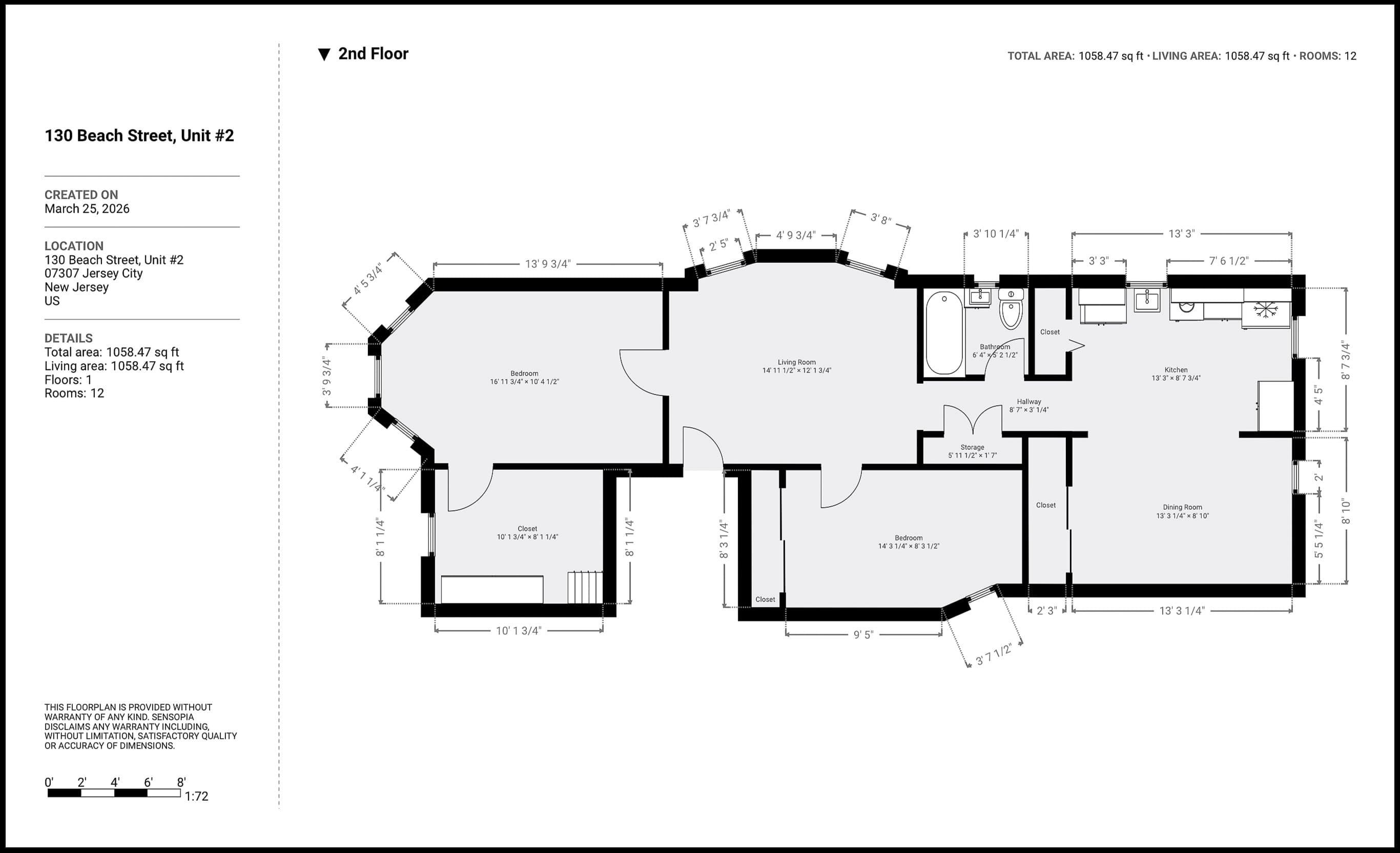 130 BEACH ST Unit: 2