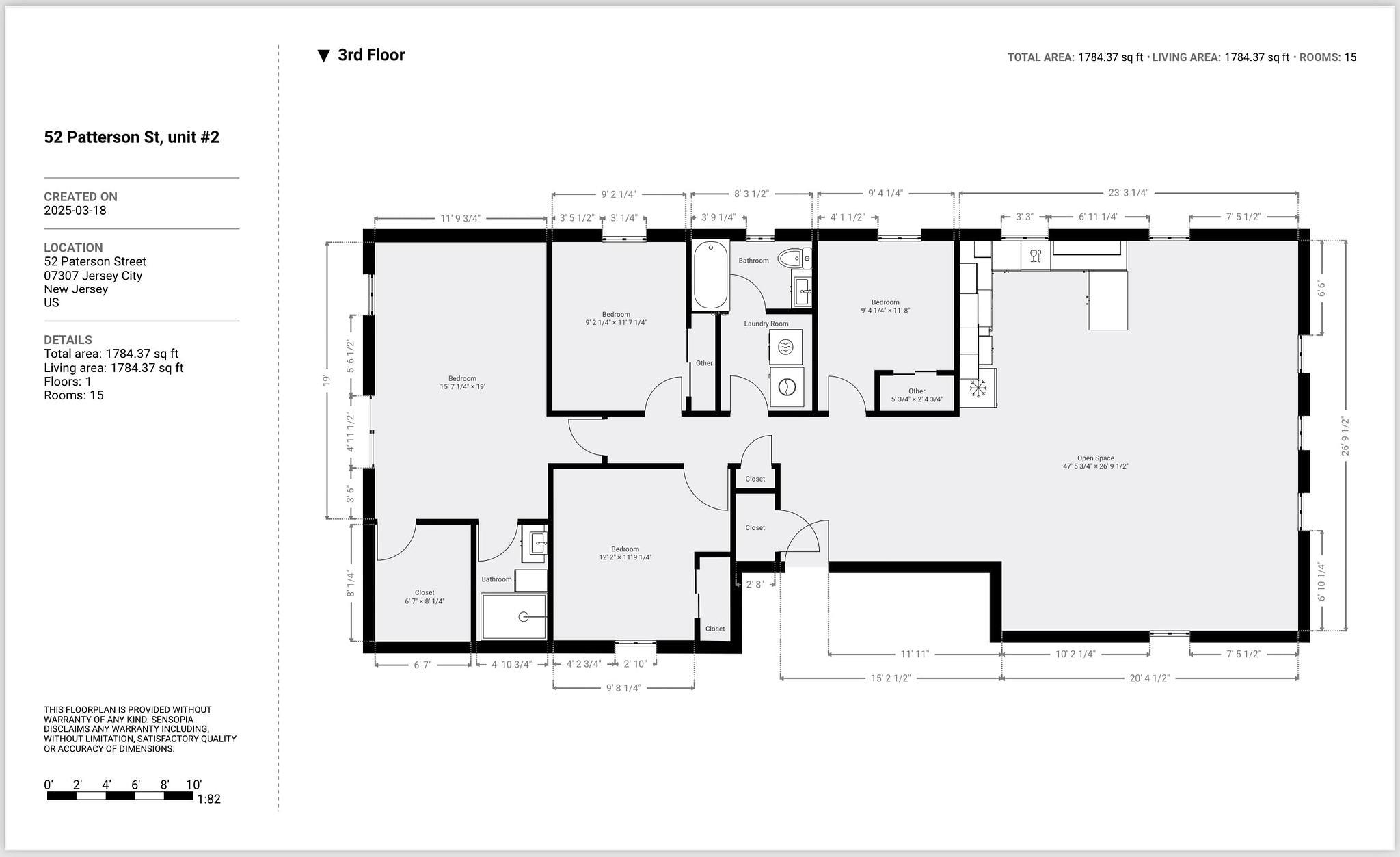 52 PATERSON ST Unit: 2
