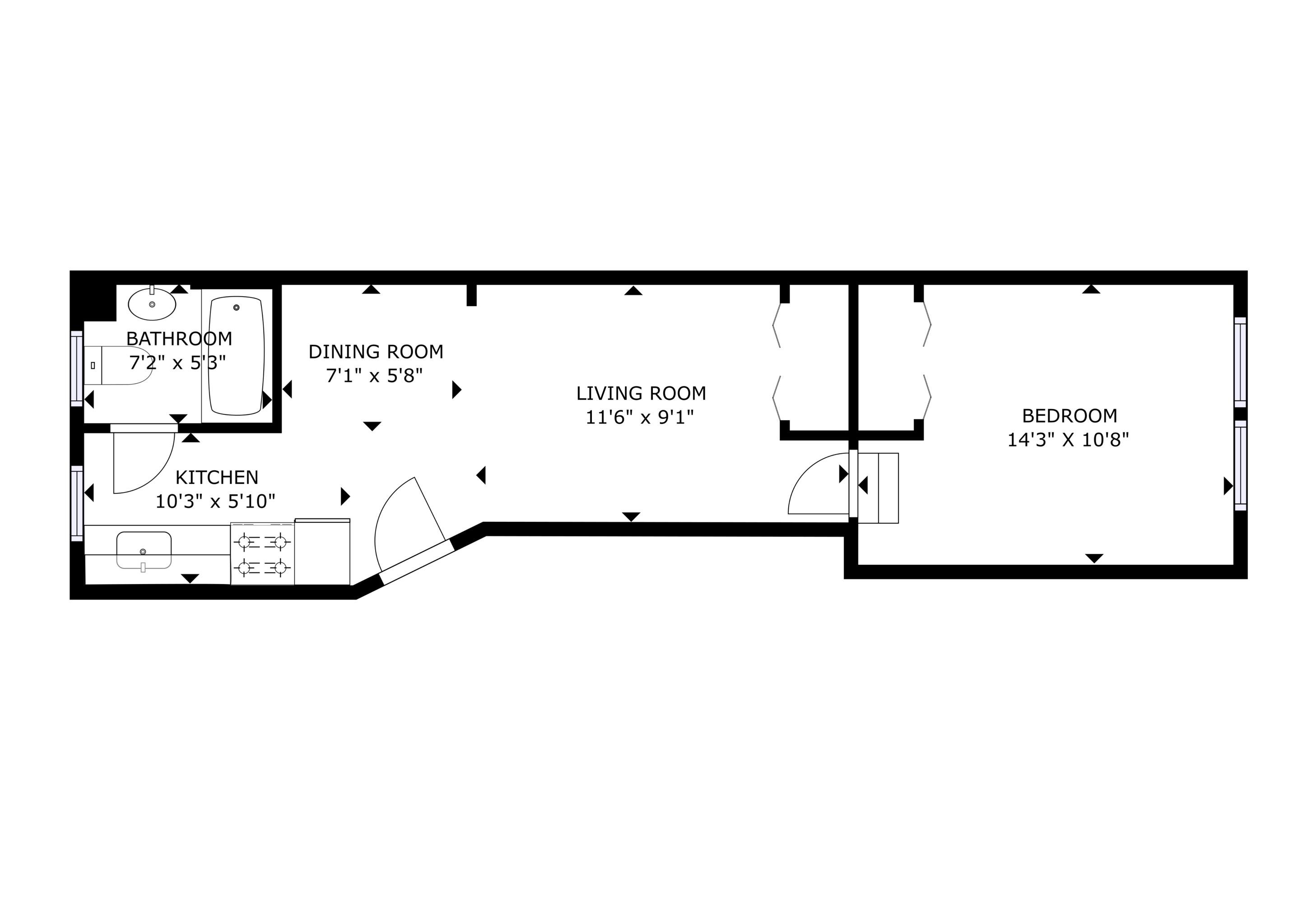 707 ADAMS ST Unit: 1R