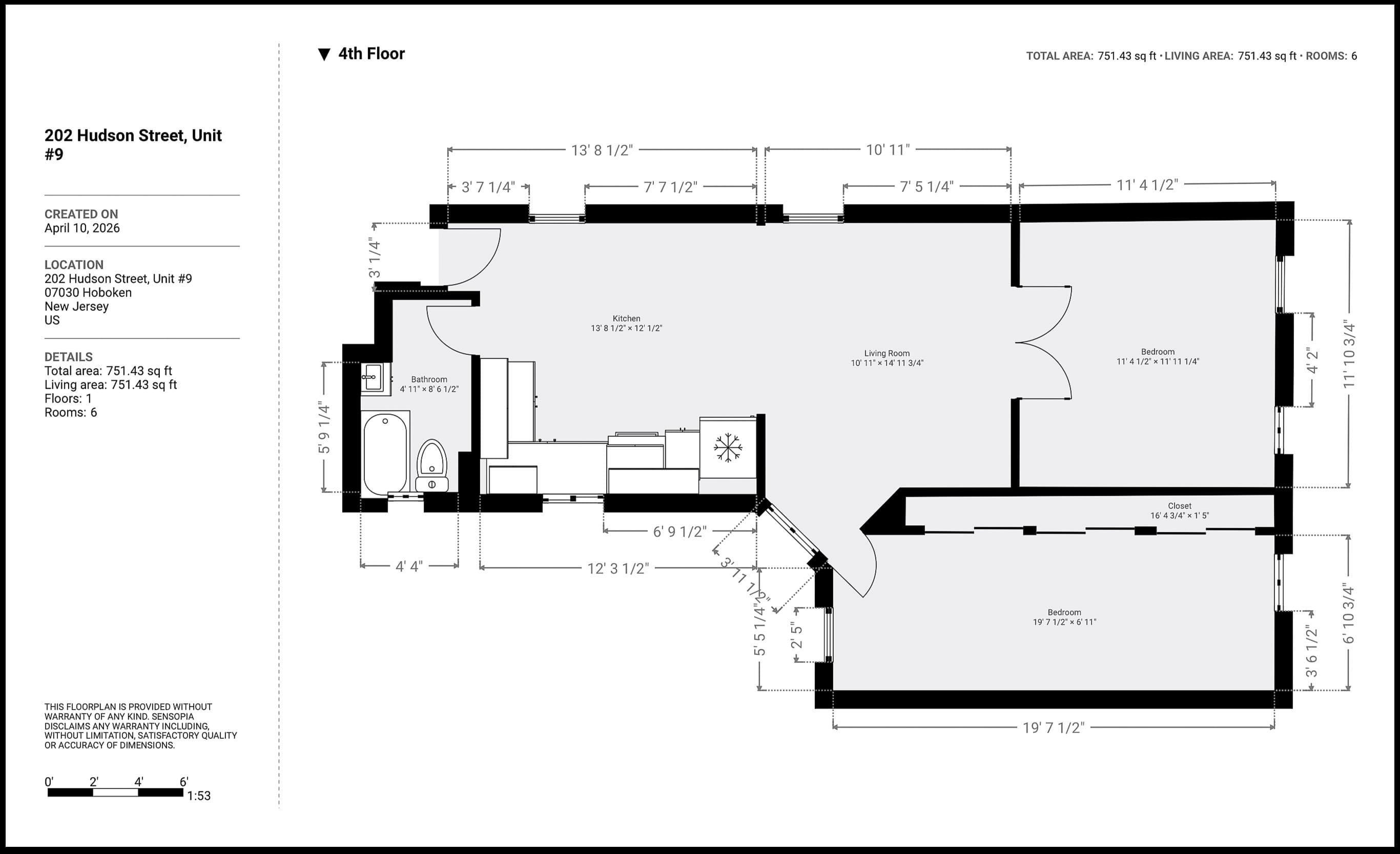 202 HUDSON ST Unit: 9