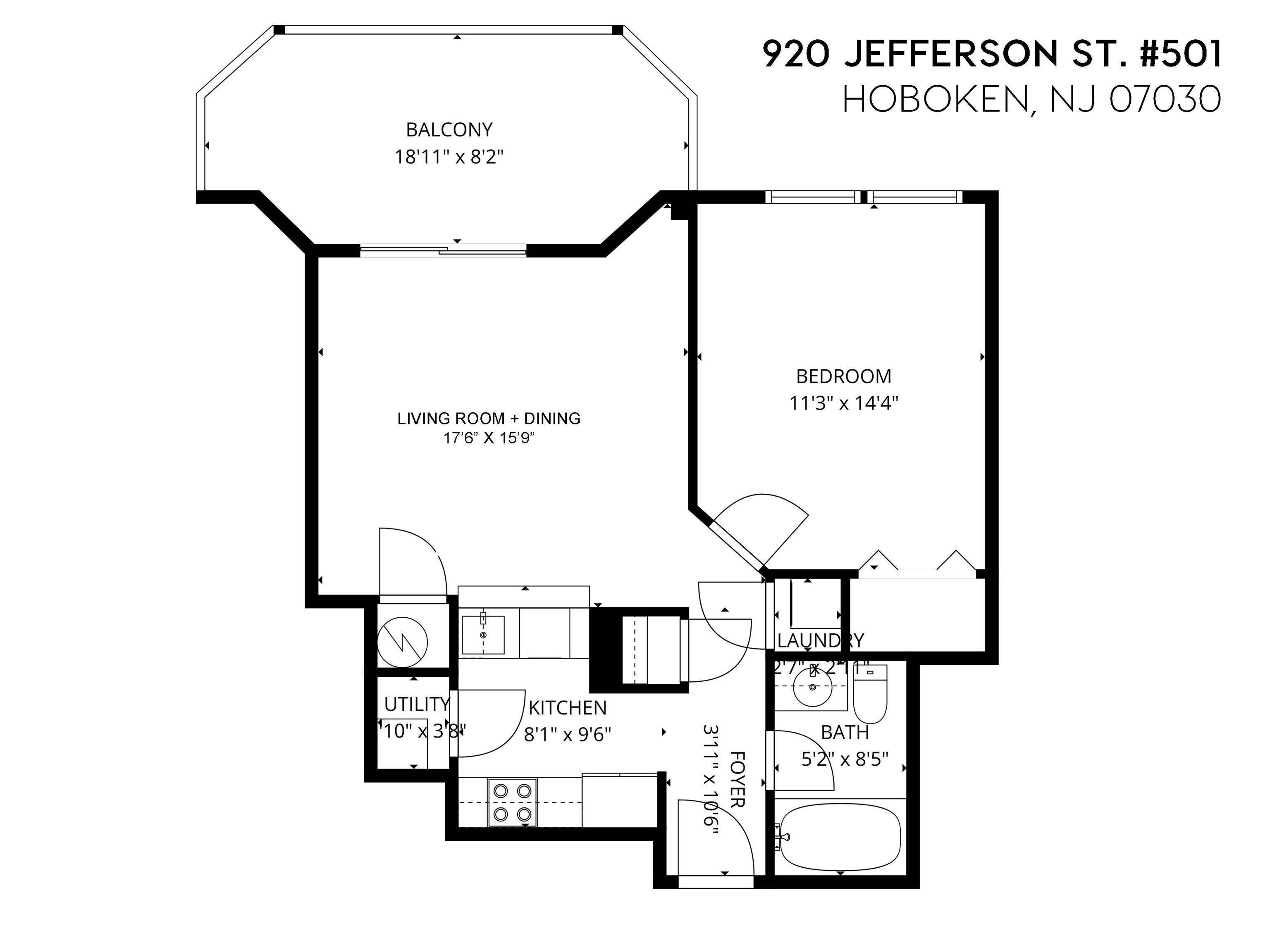 920 JEFFERSON ST Unit: 501