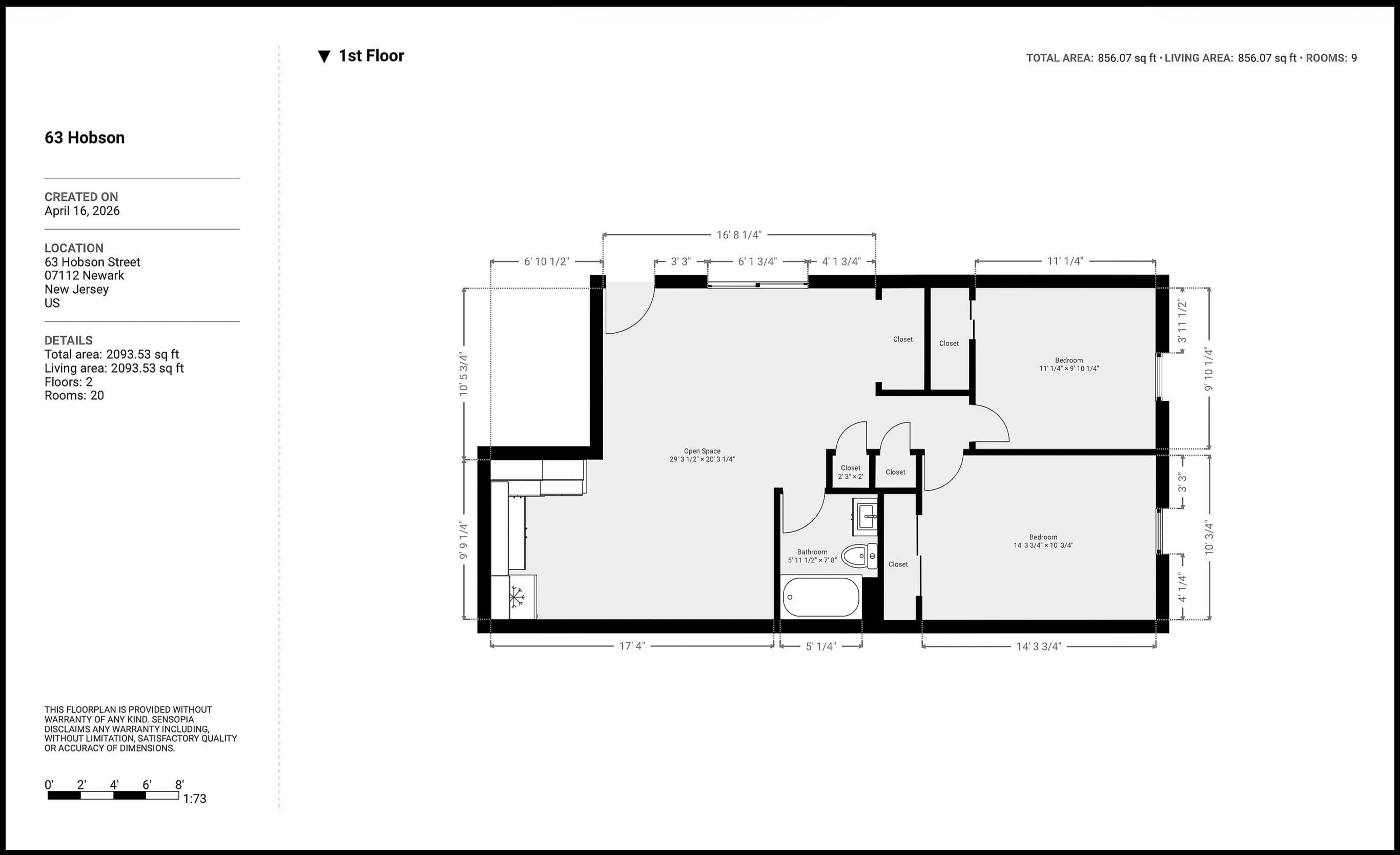 63 HOBSON ST