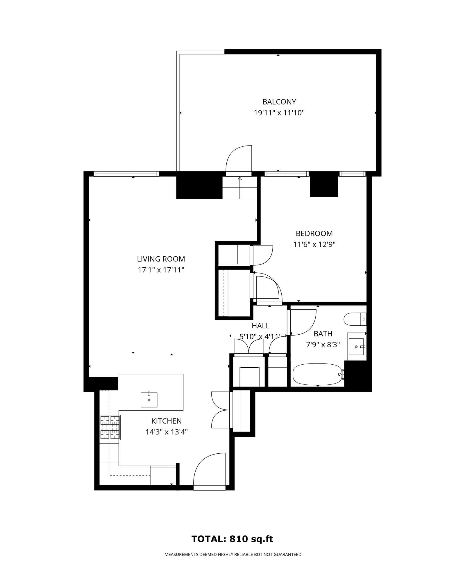 1400 HUDSON ST Unit: 707