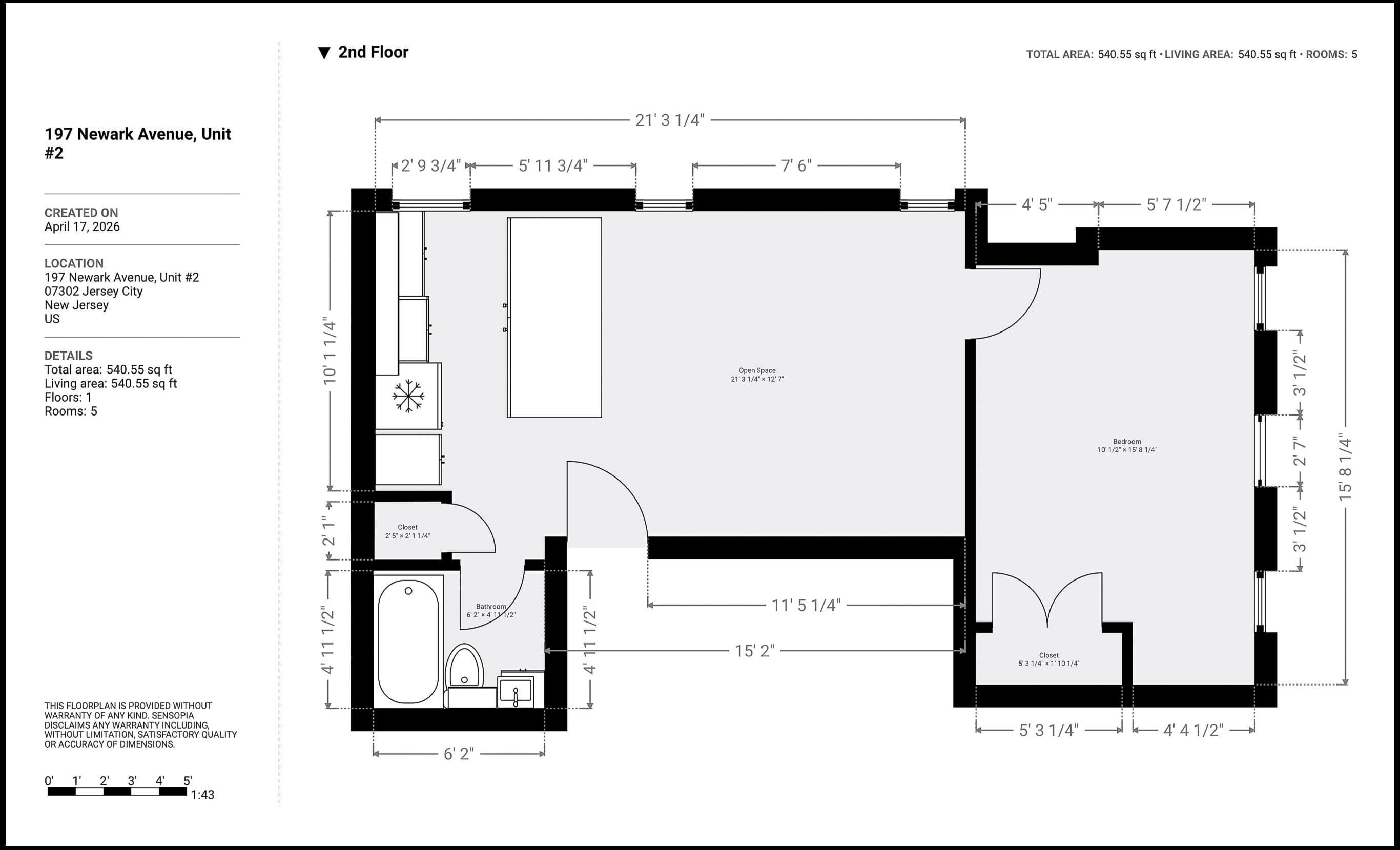 197 NEWARK AVE Unit: 2