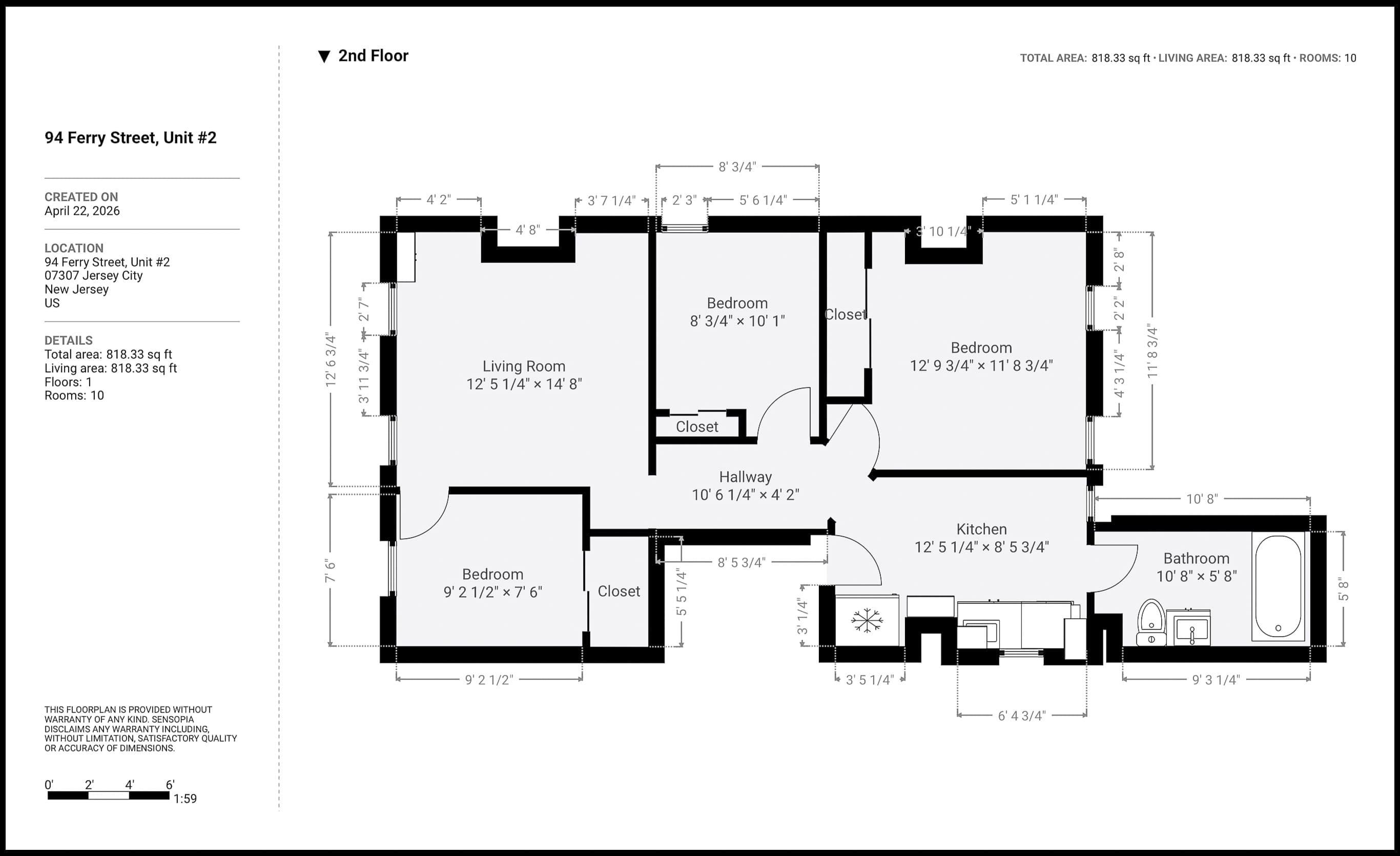 94 FERRY ST Unit: 2