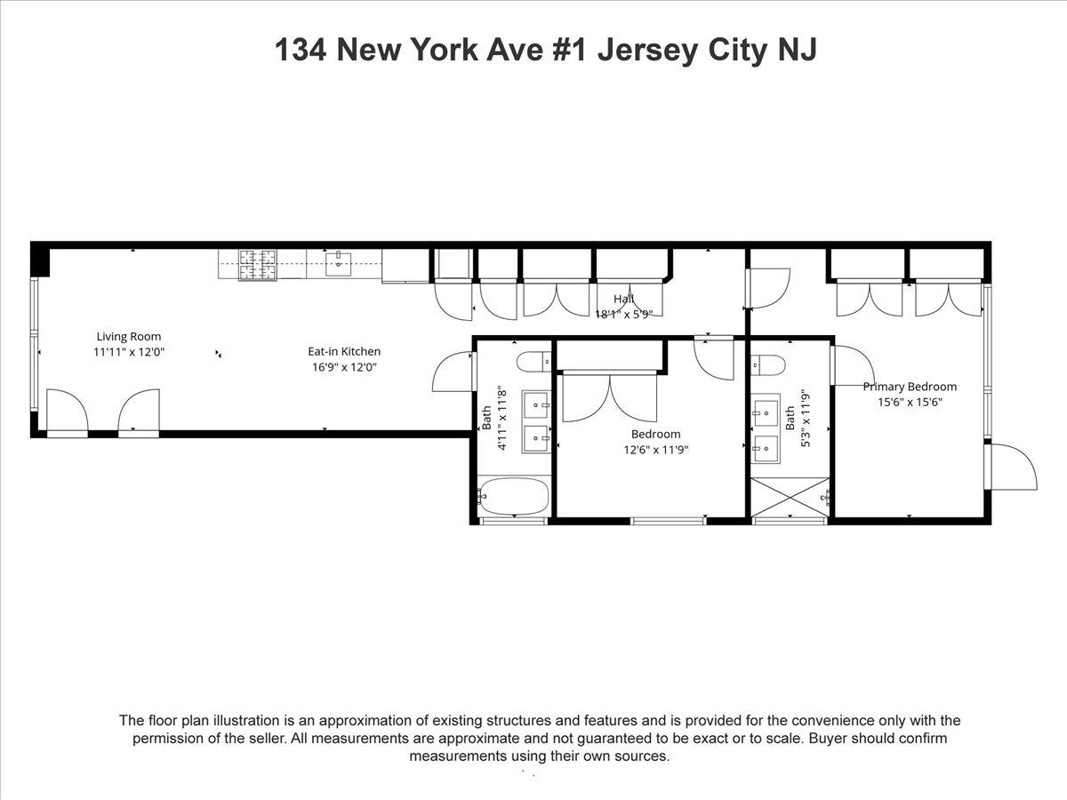 134 NEW YORK AVE Unit: 1