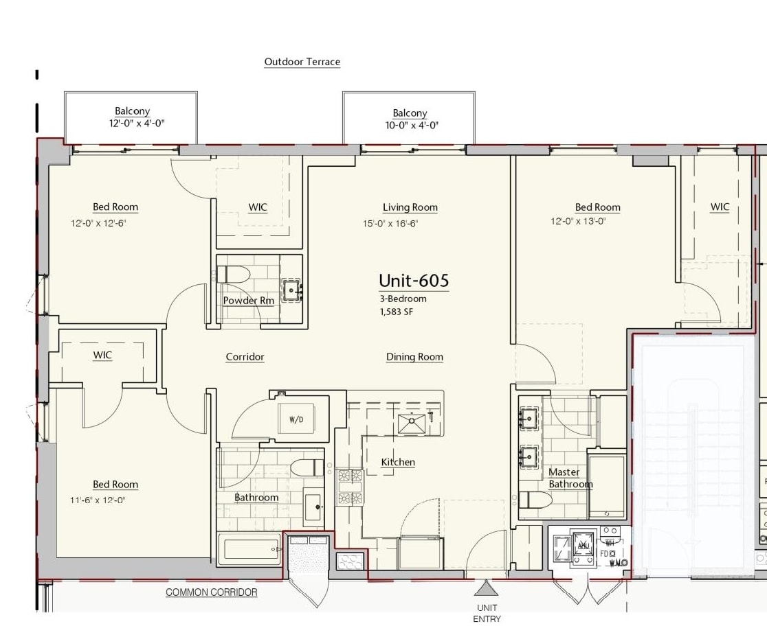 921 MADISON ST Unit: 605