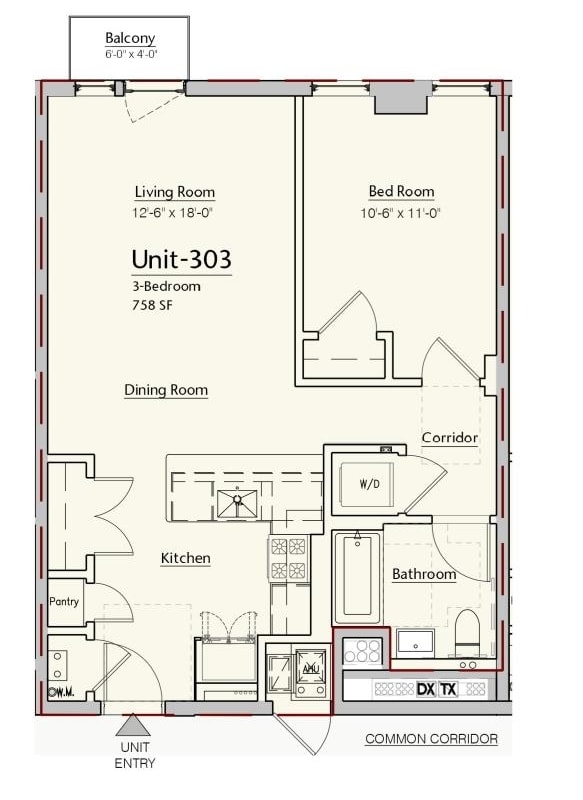 921 MADISON ST Unit: 303