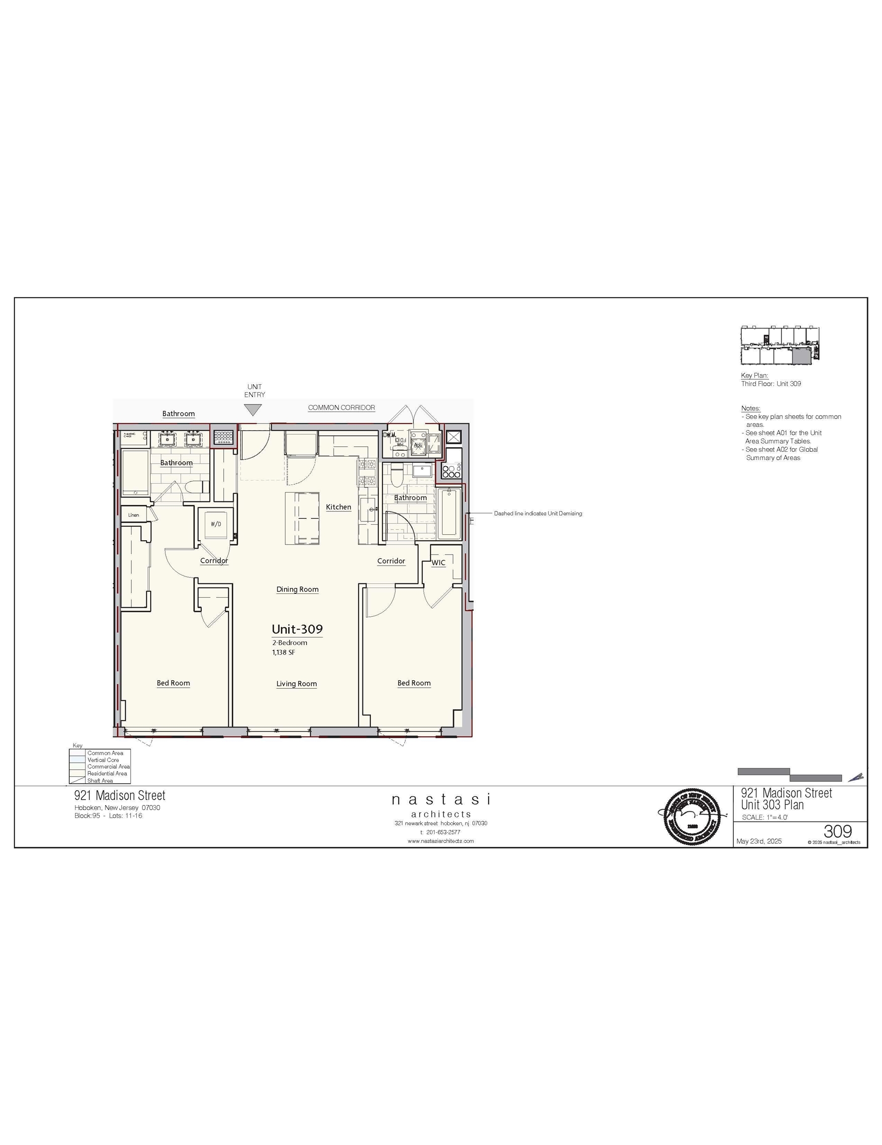 921 MADISON ST Unit: 309
