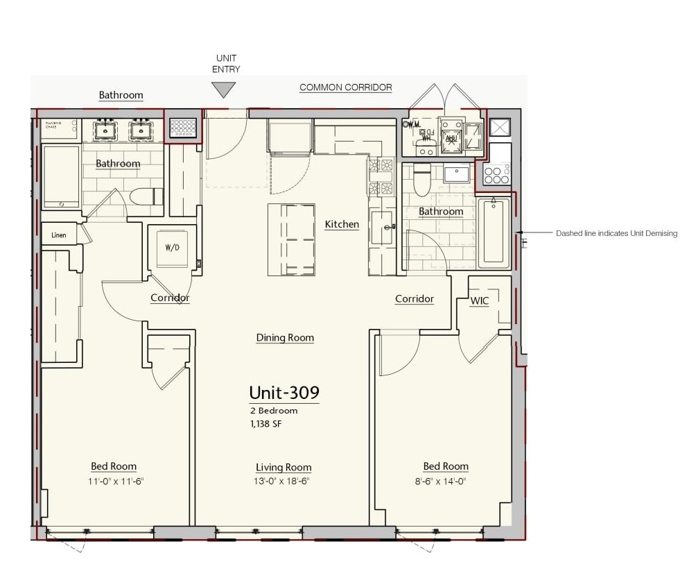 921 MADISON ST Unit: 309