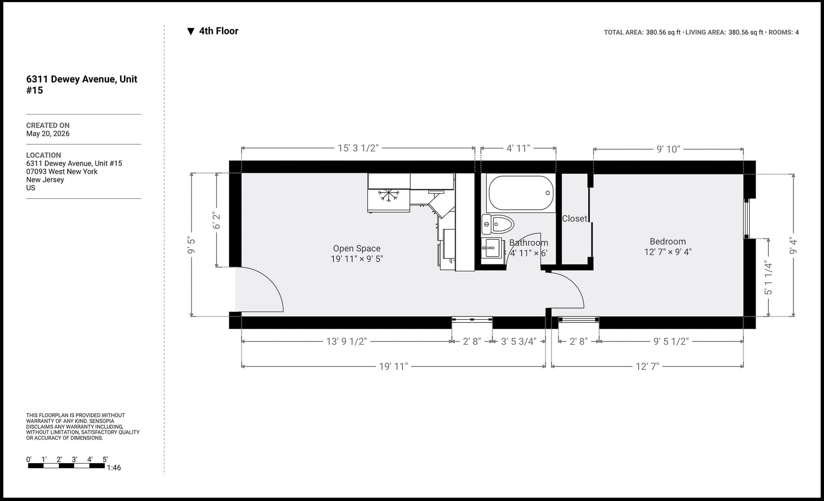 6311 DEWEY AVE Unit: 15