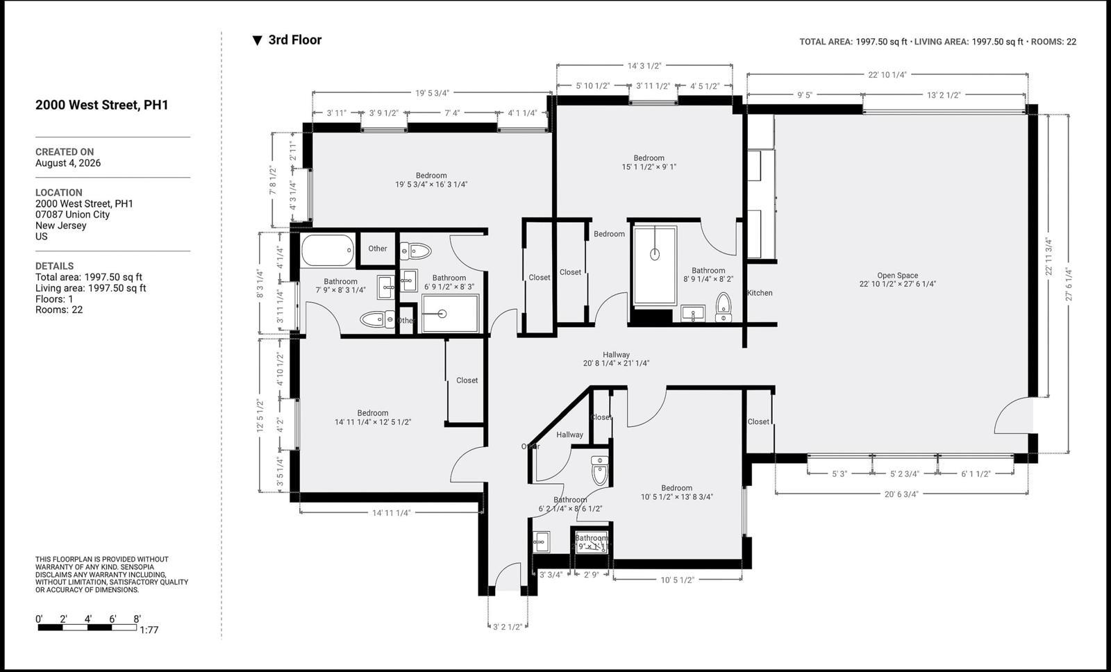 2000 WEST ST Unit: PH1