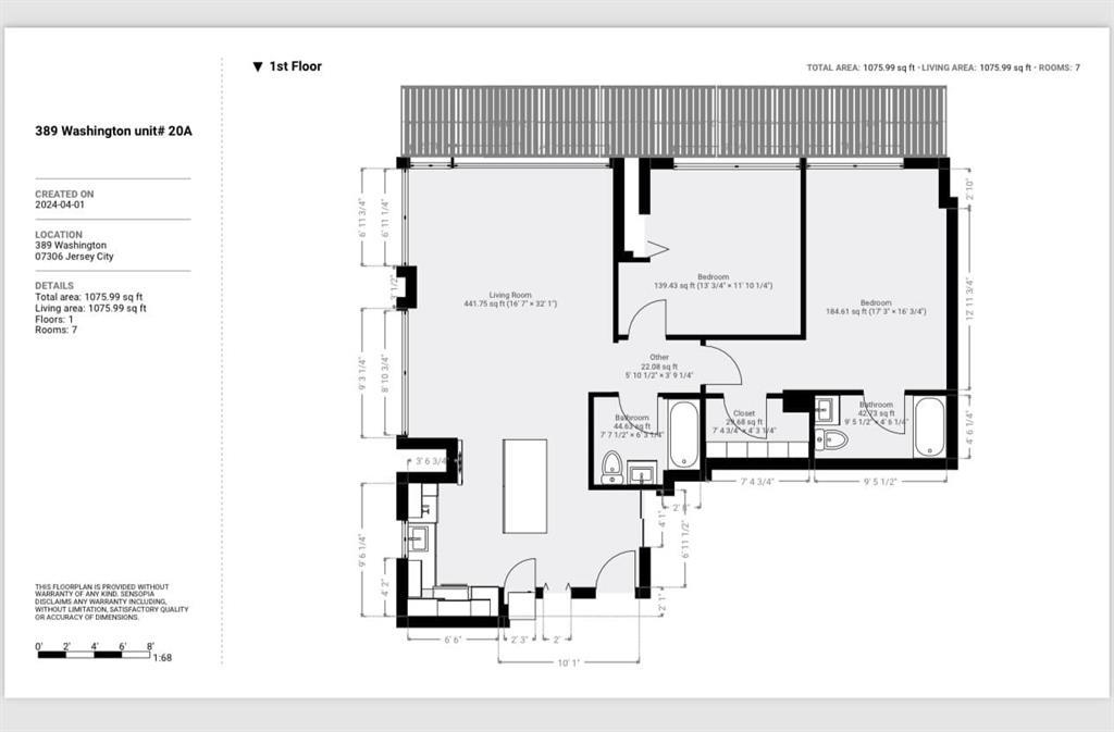 389 WASHINGTON ST Unit: 20A