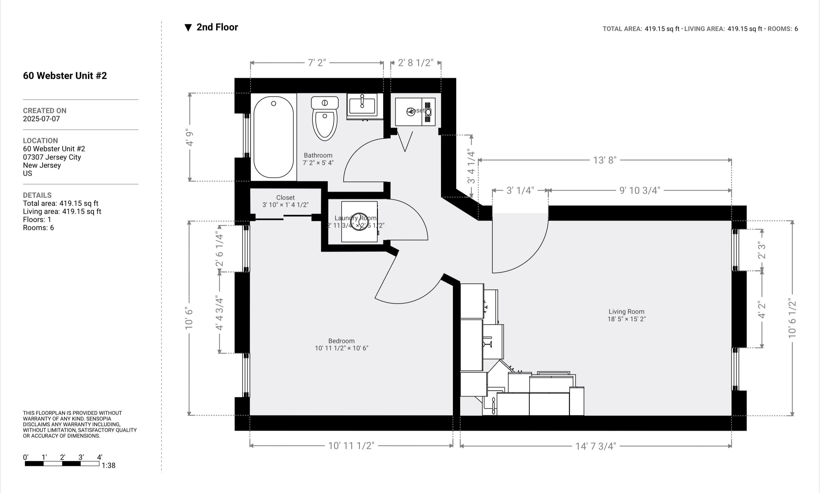 60 WEBSTER AVE Unit: 2