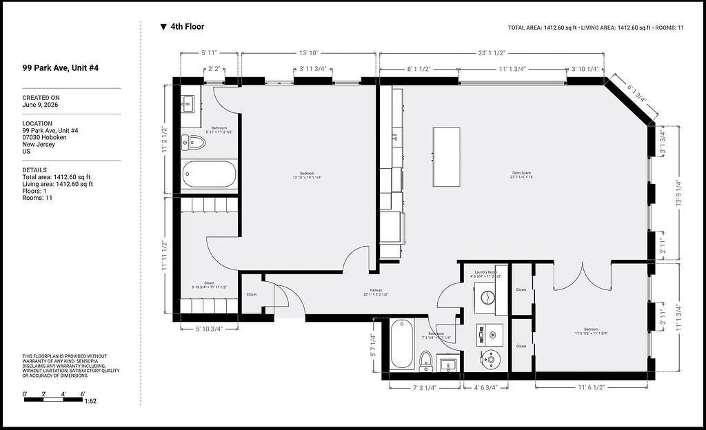 99 PARK AVE Unit: 4B