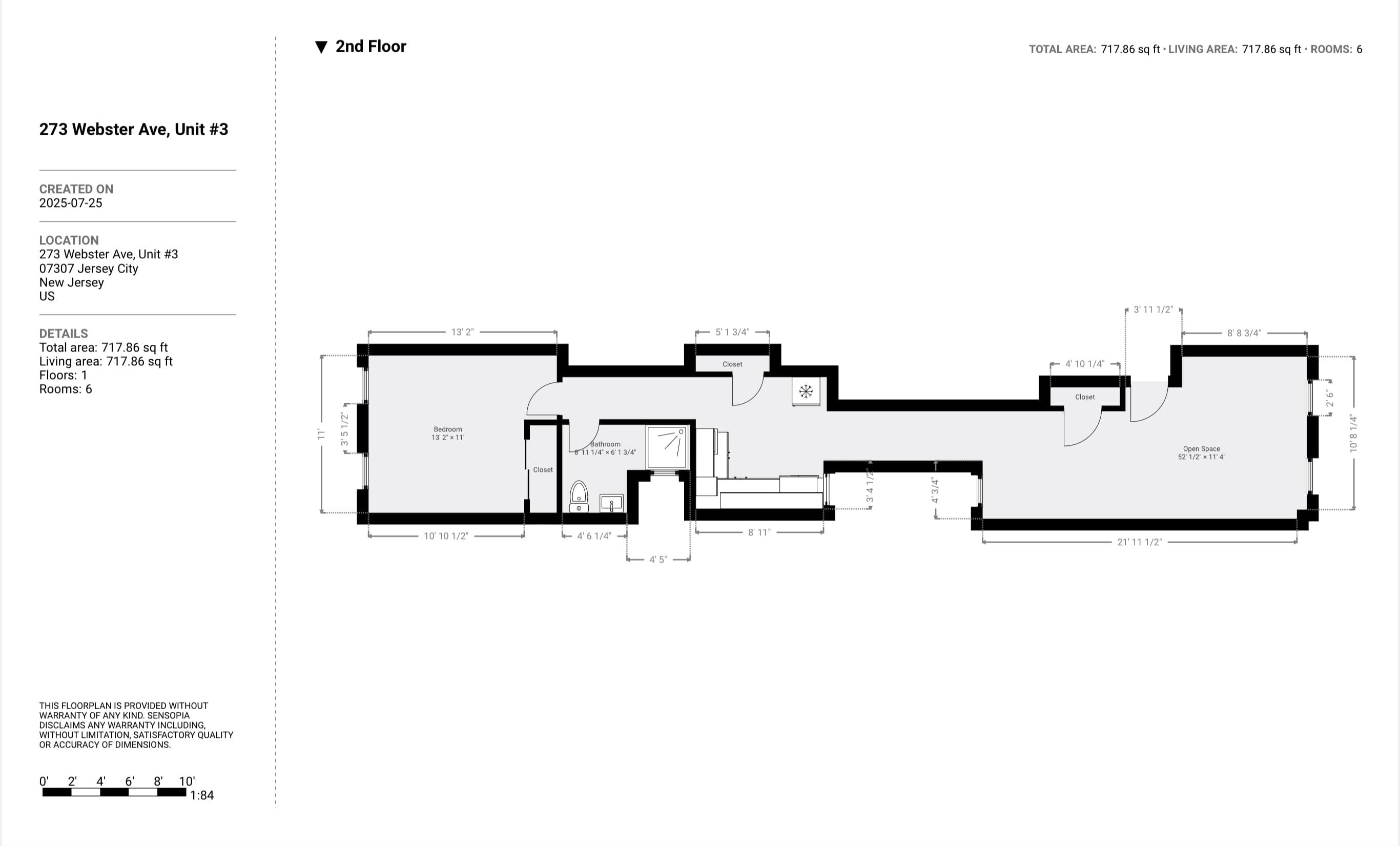 273 WEBSTER AVE Unit: 3