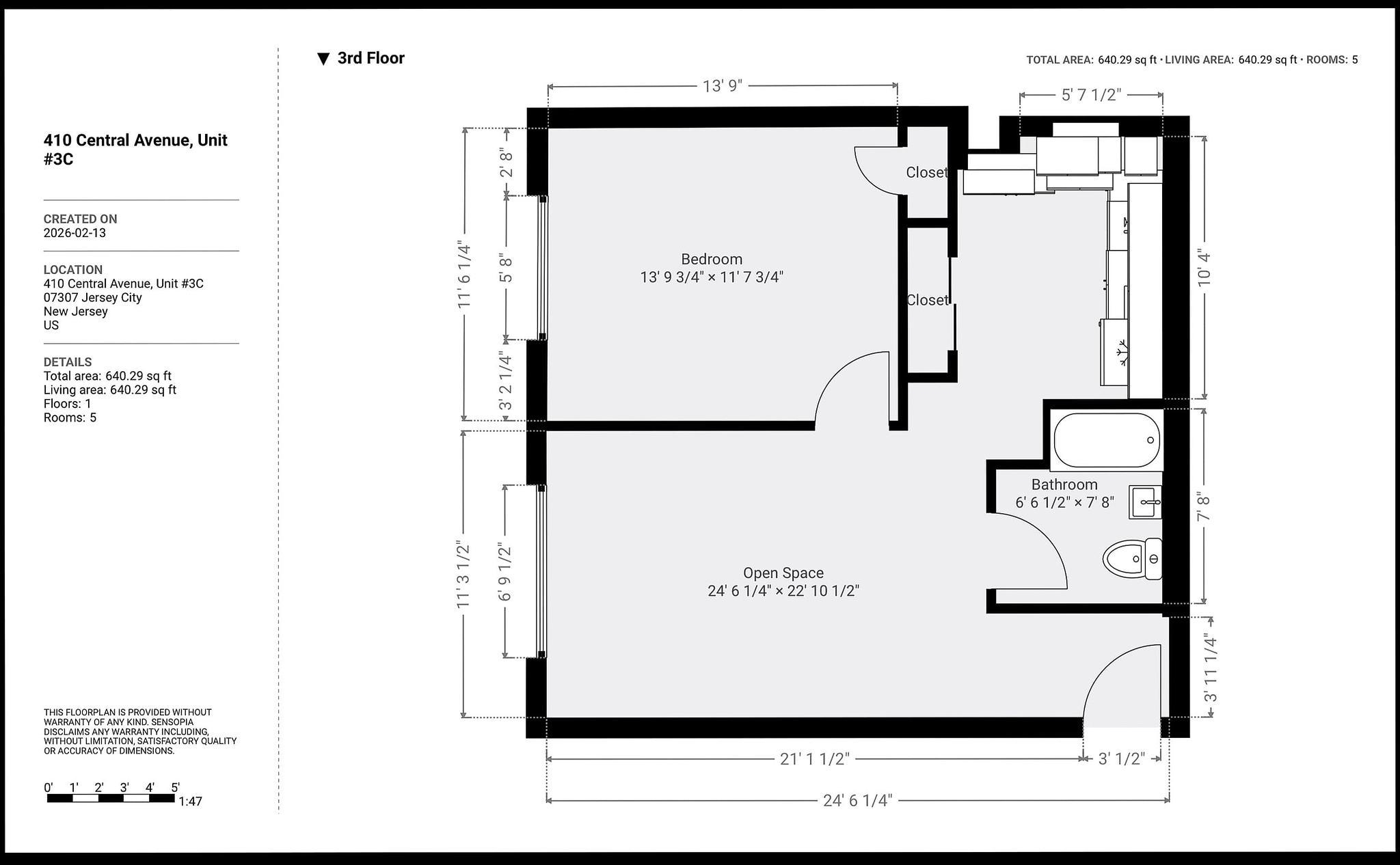 410 CENTRAL AVE Unit: 2D