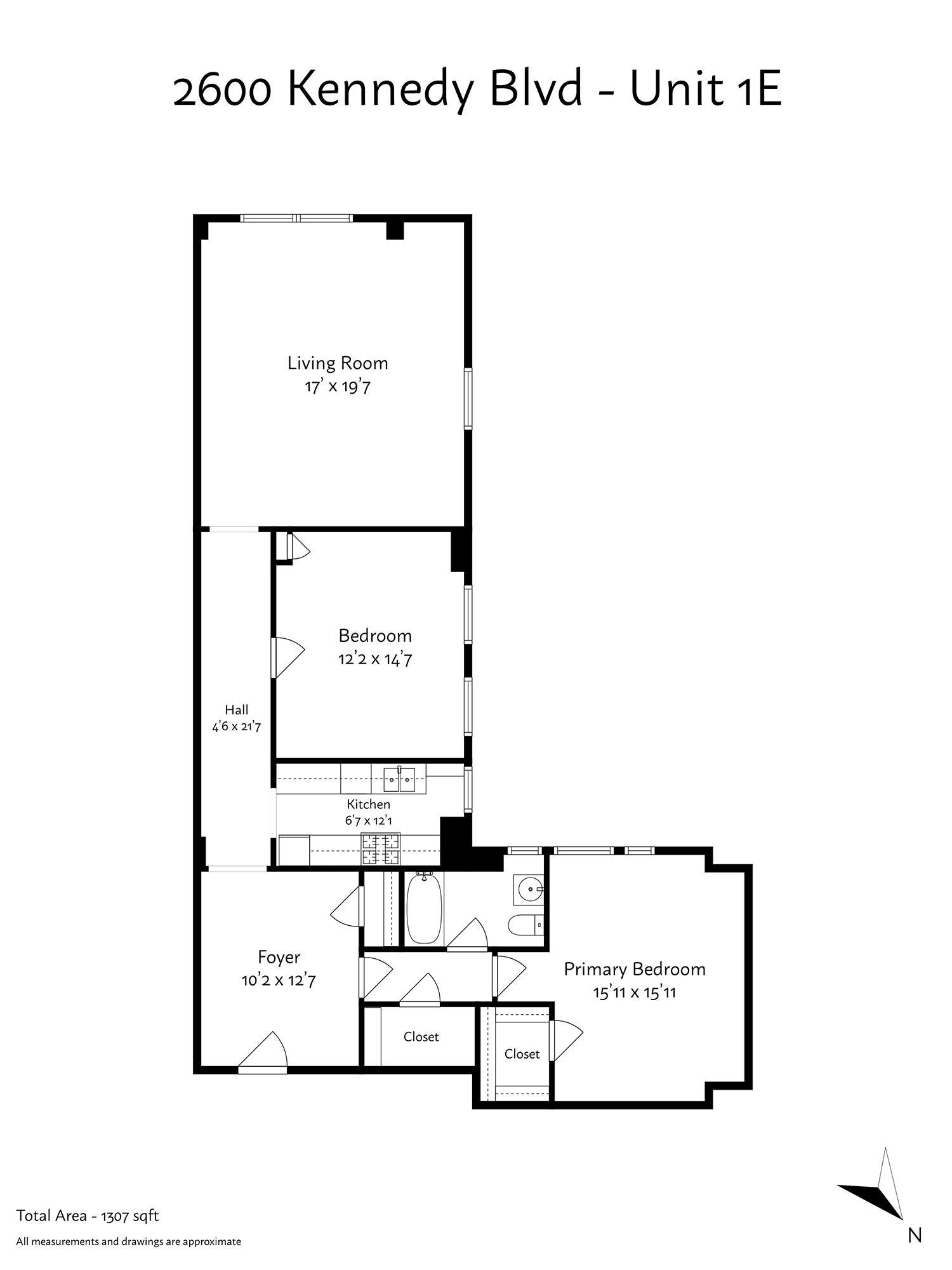 2600 JOHN F KENNEDY BLVD Unit: 1E