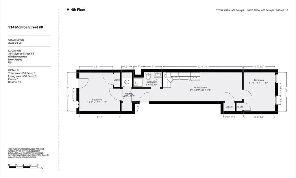 314 MONROE ST Unit: 8