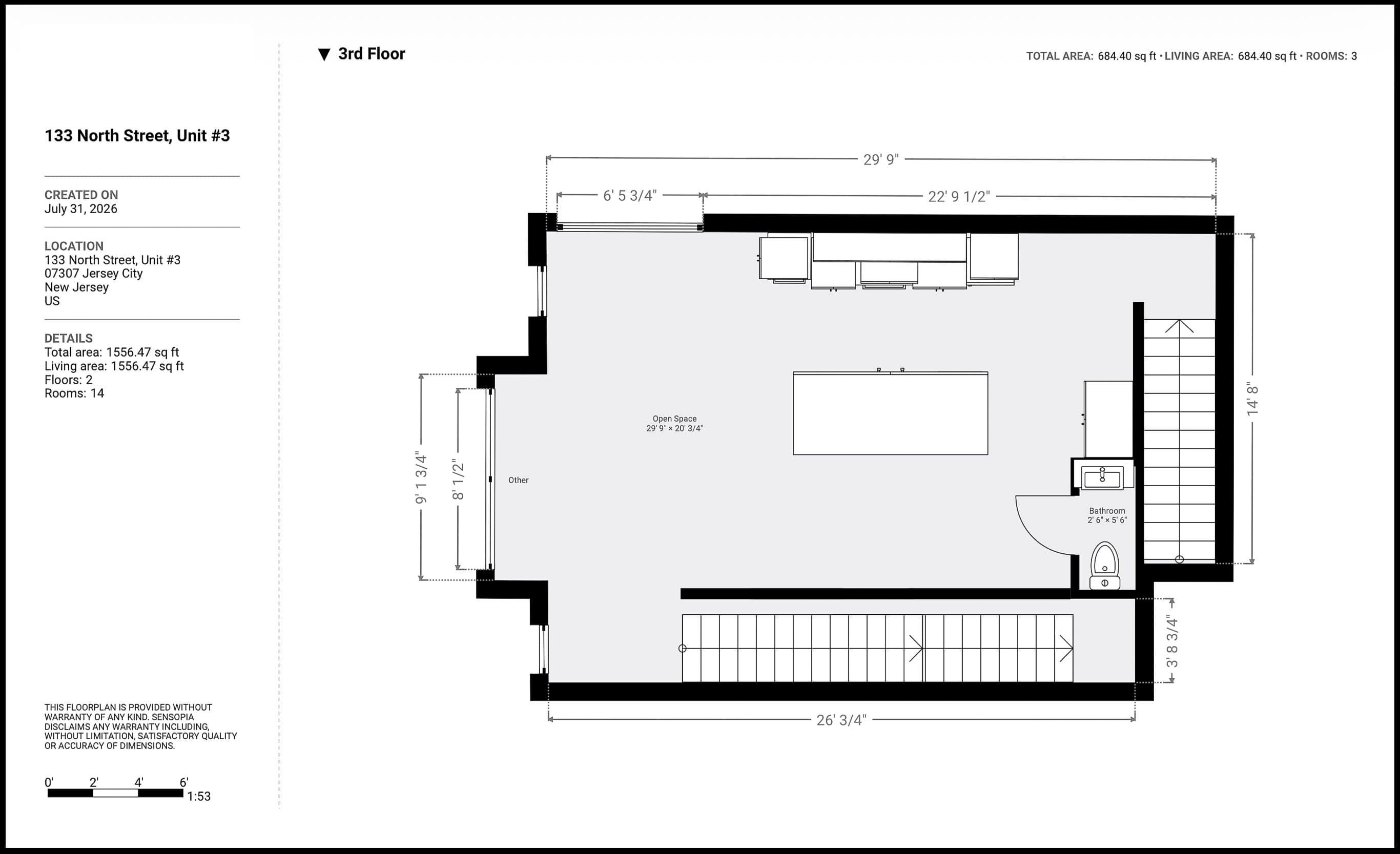 133 NORTH ST Unit: 3