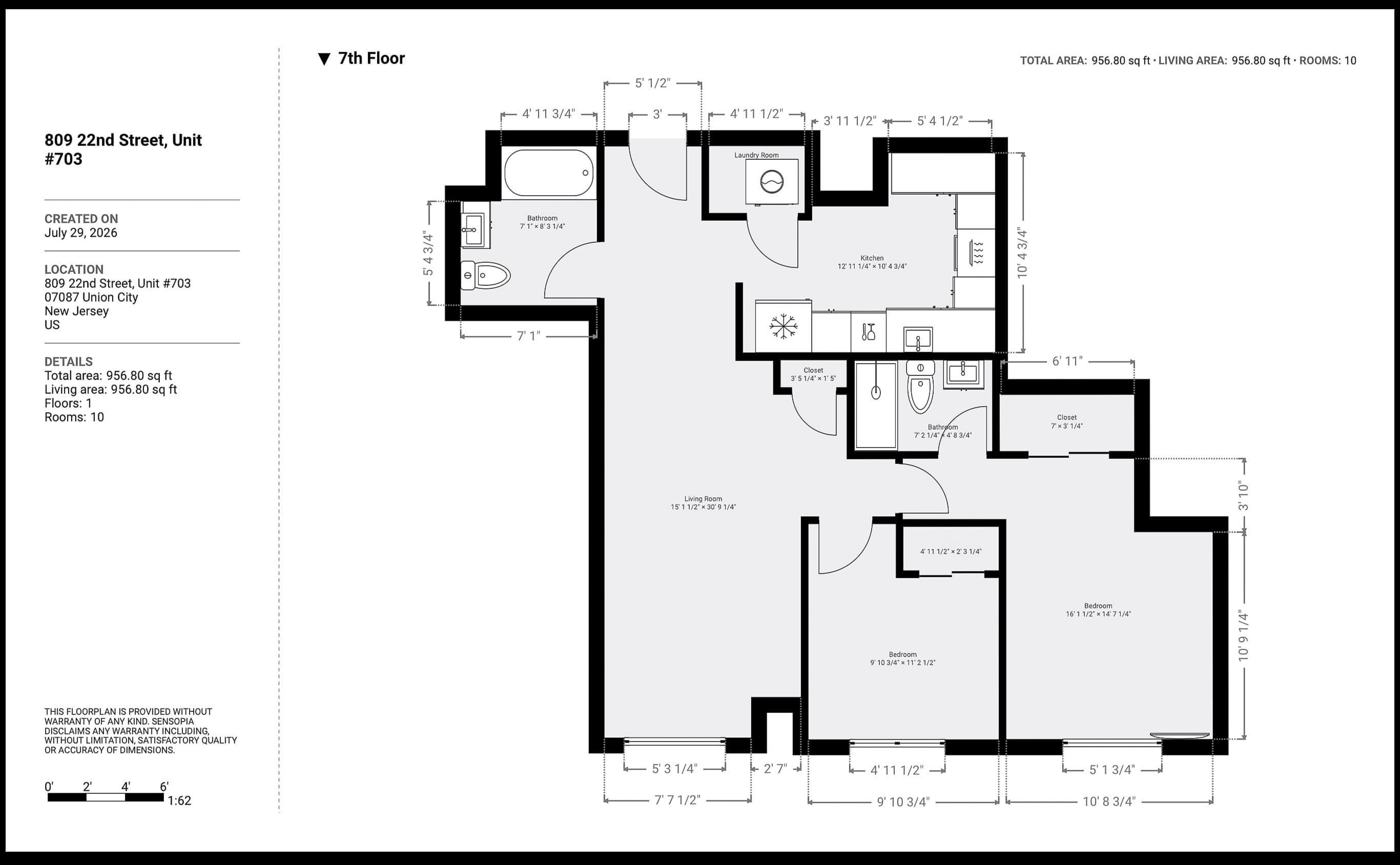 809 22ND ST Unit: 703