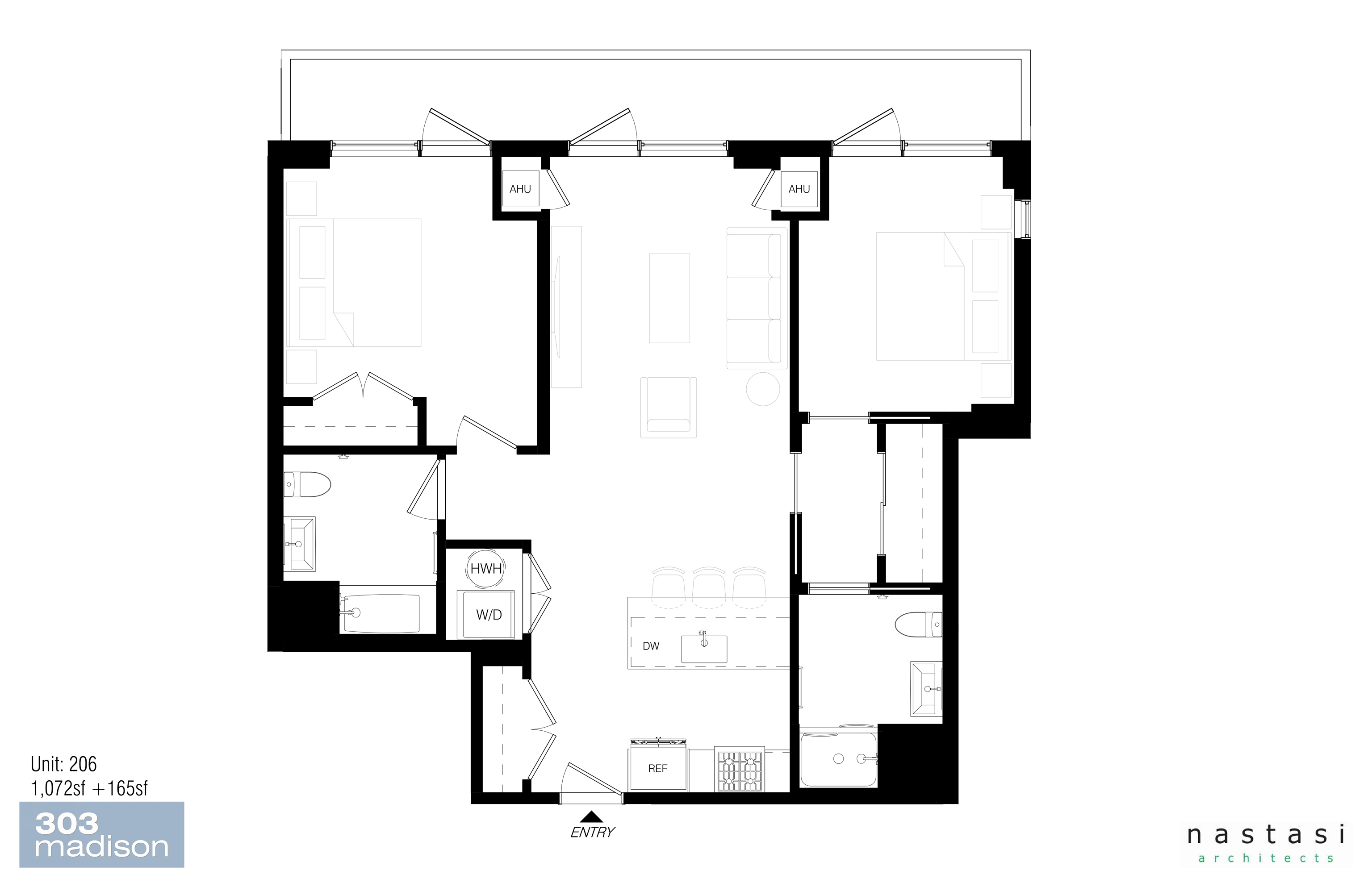 303 MADISON ST Unit: 206