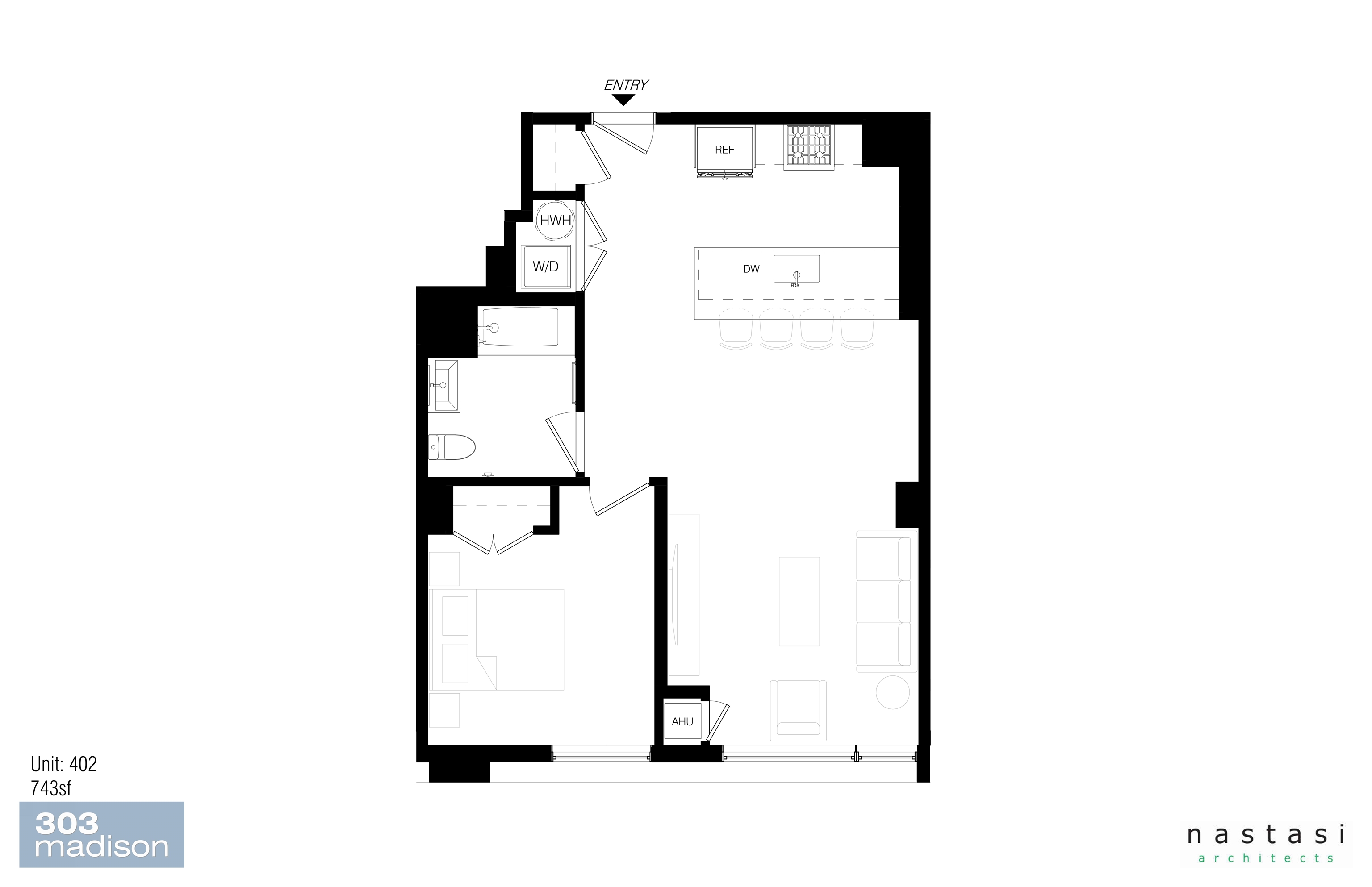 303 MADISON ST Unit: 402