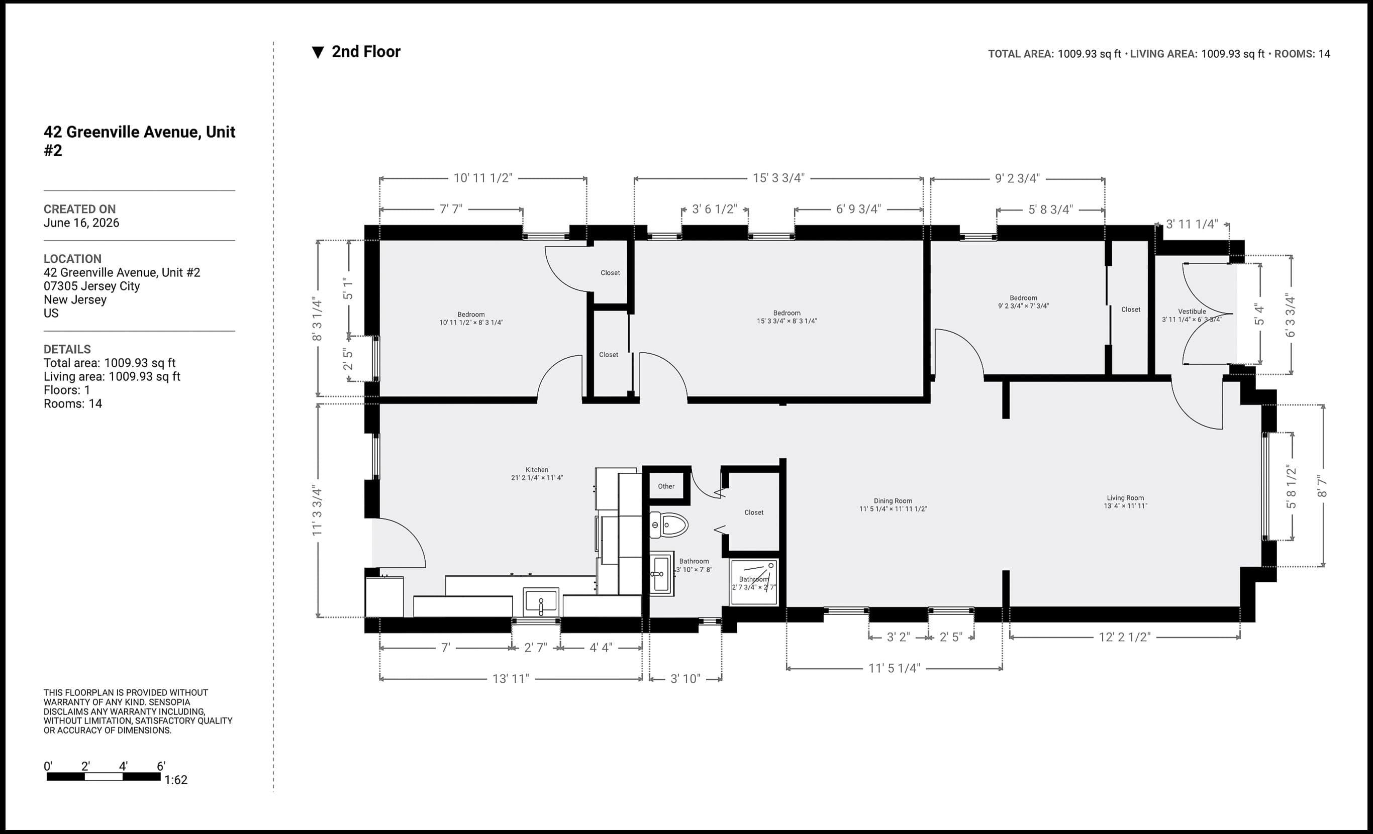 42 GREENVILLE AVE Unit: 2