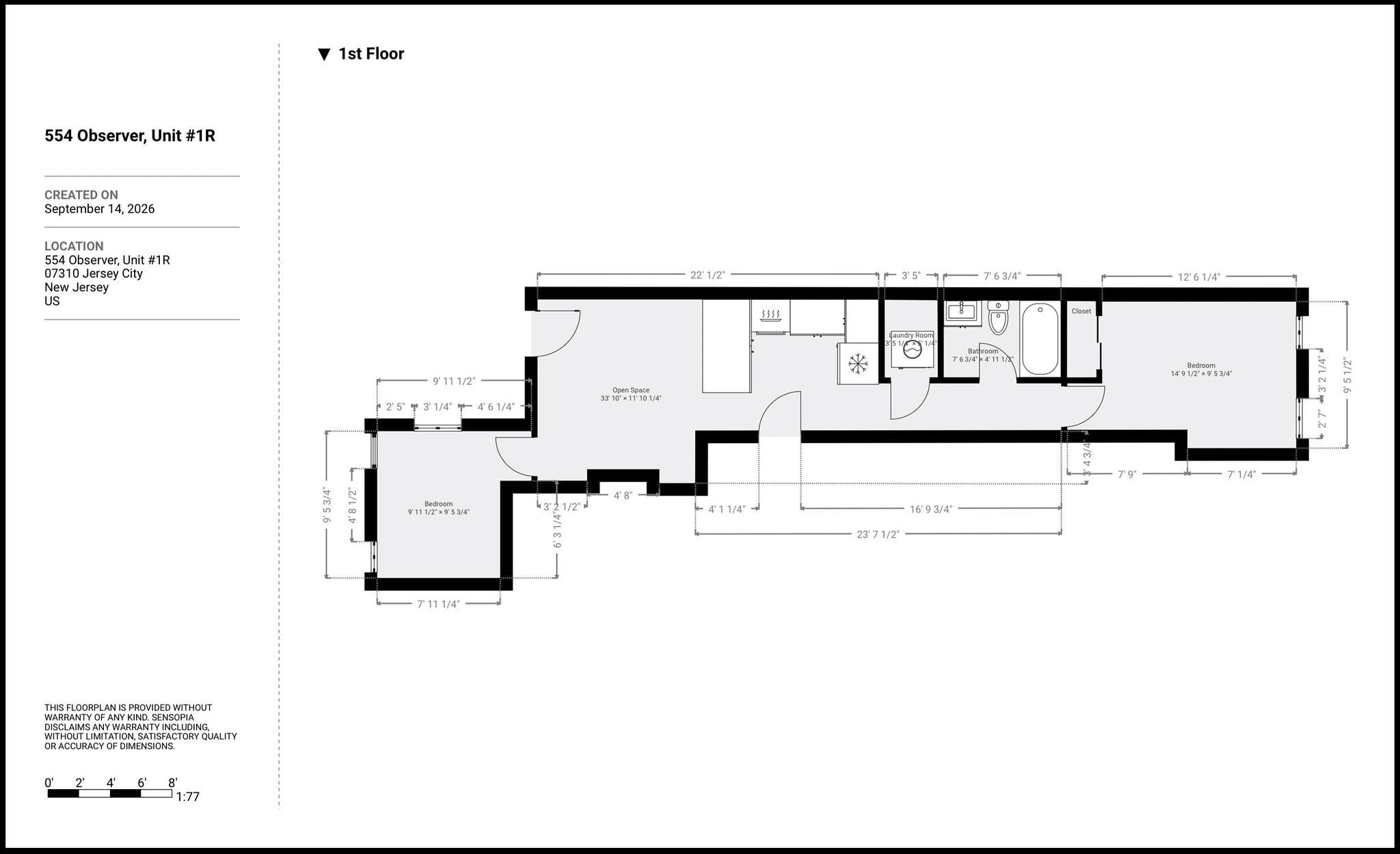 554 OBSERVER HIGHWAY Unit: 1R