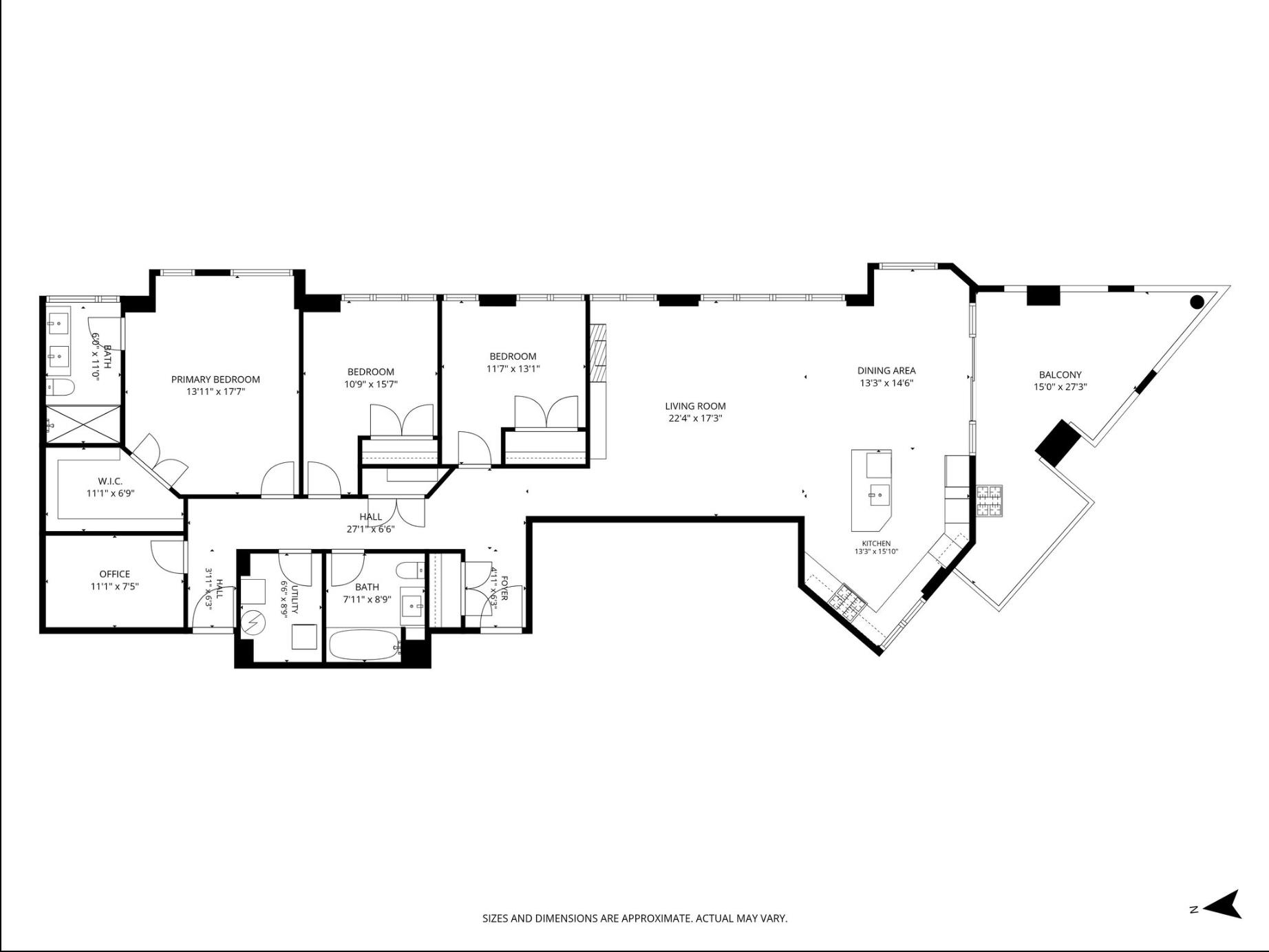 100 PATERSON AVE Unit: 3A