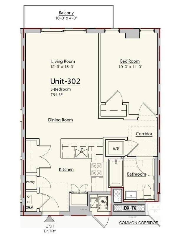 921 MADISON ST Unit: 302