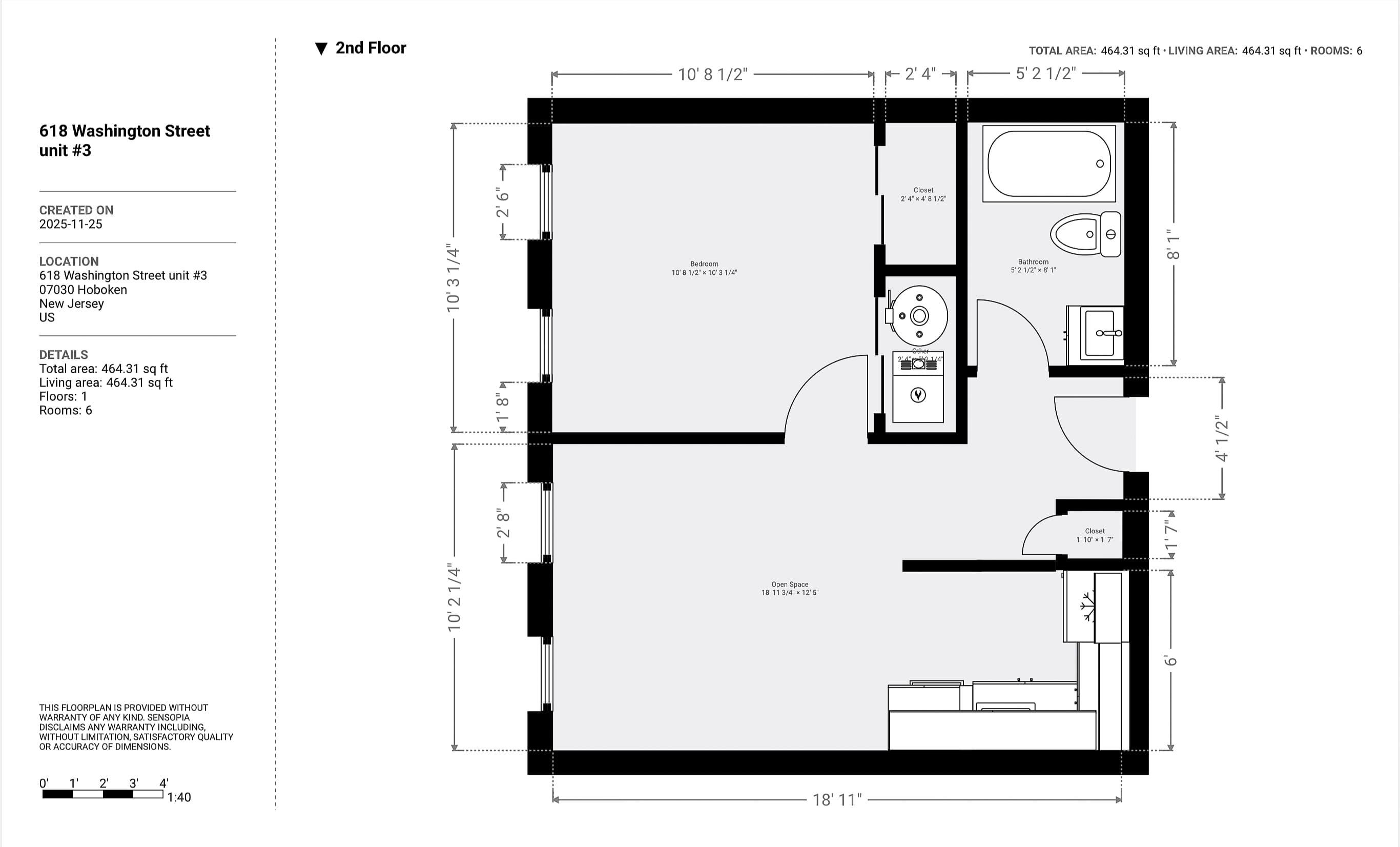618 WASHINGTON ST Unit: 3