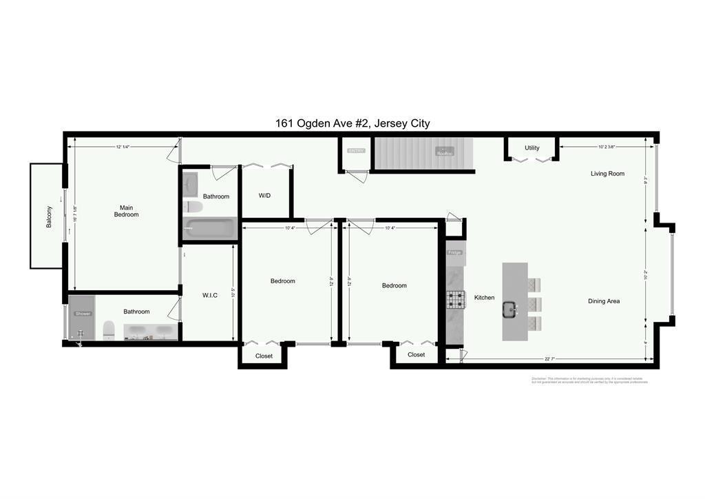 161 OGDEN AVE Unit: 2