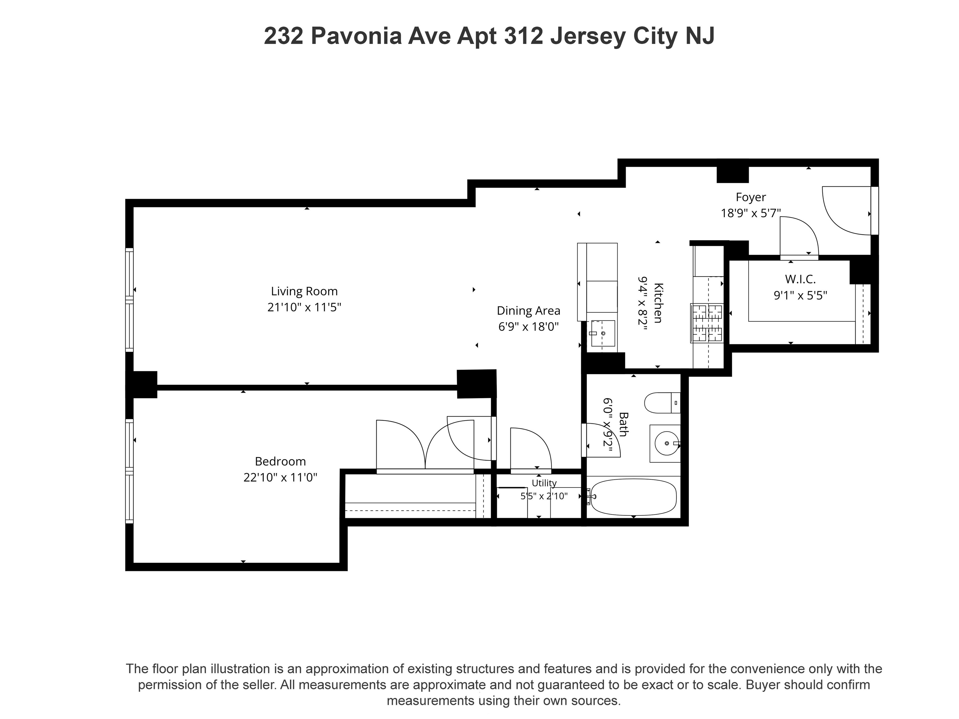 232 PAVONIA AVE Unit: 312