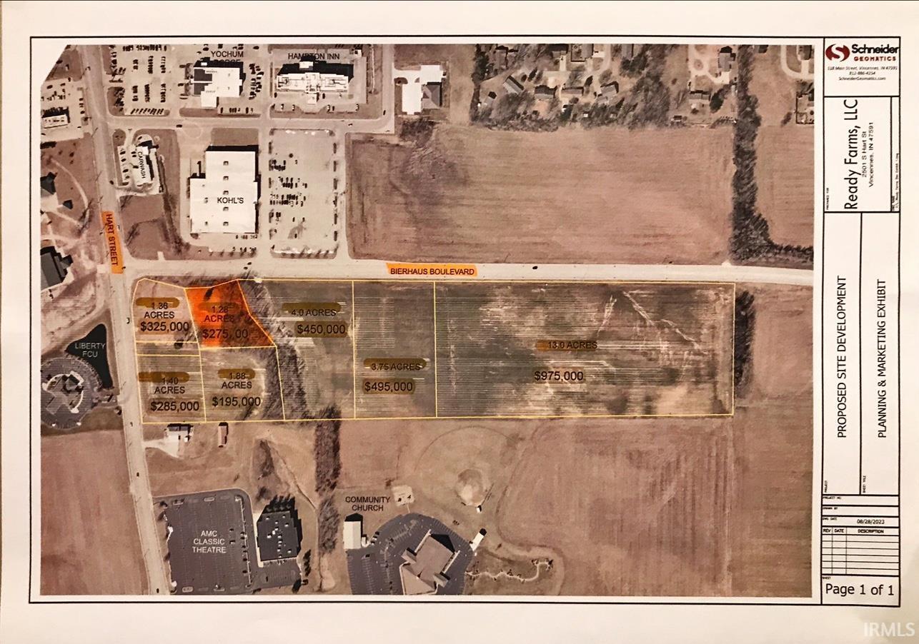 1.28 acres Bierhaus Boulevard