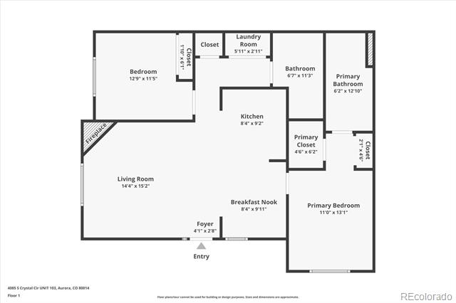 4085 S Crystal Circle Unit: 103