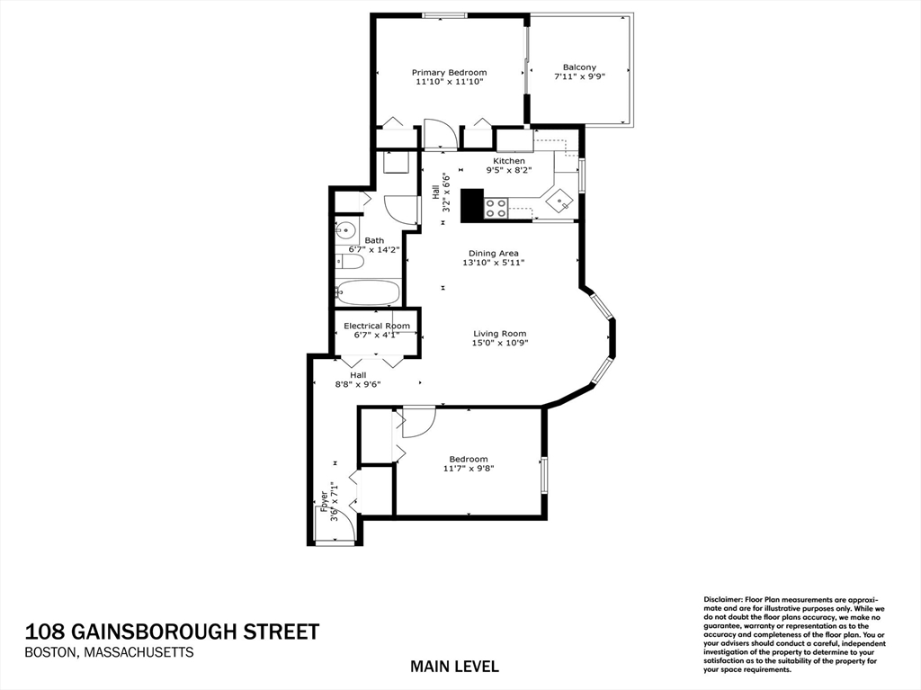 108 Gainsborough St Unit: 305 W