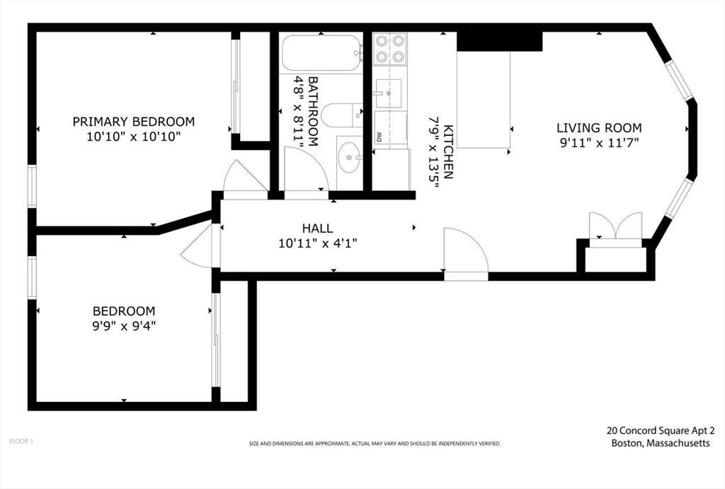 20 Concord Sq # 2