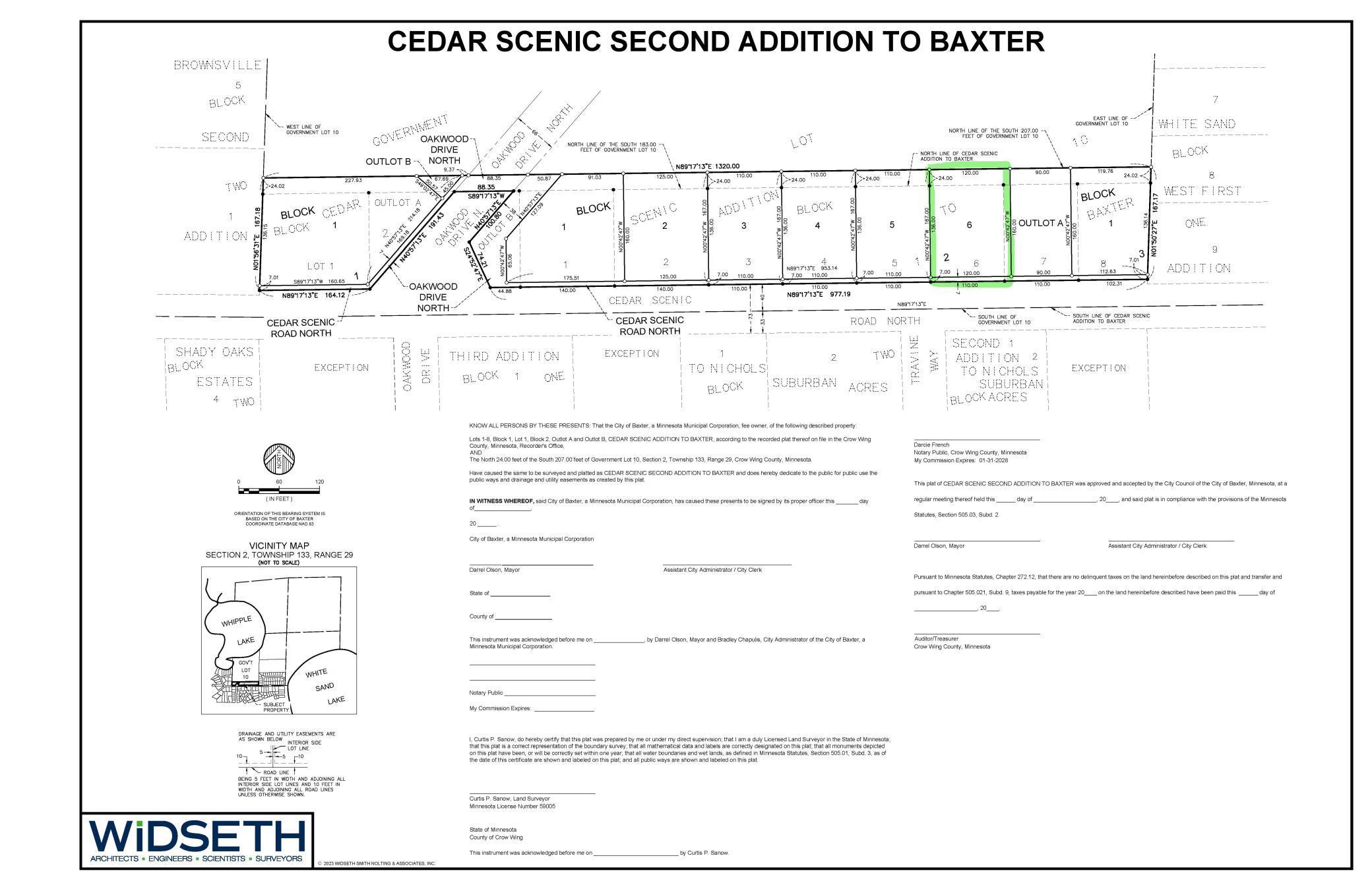 Lot 6 Block 2 Cedar Scenic Road N