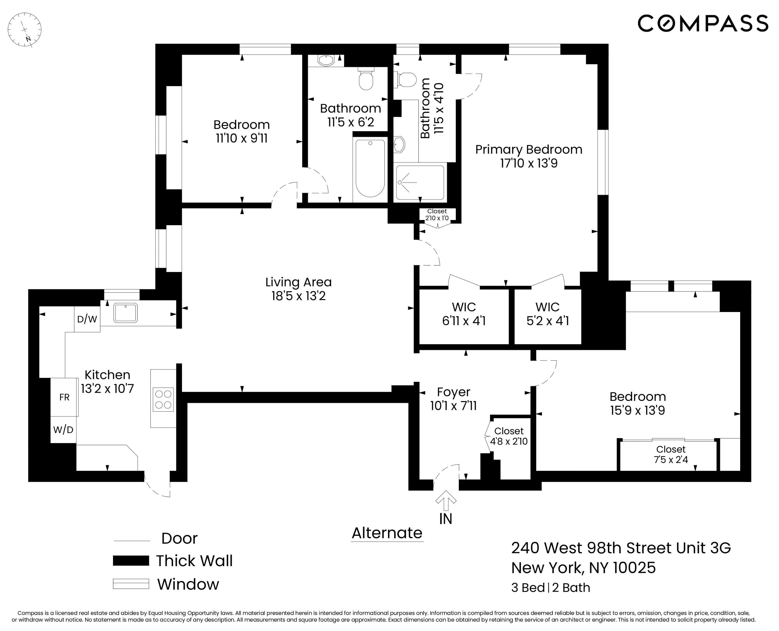 240 W 98th Street 3G
