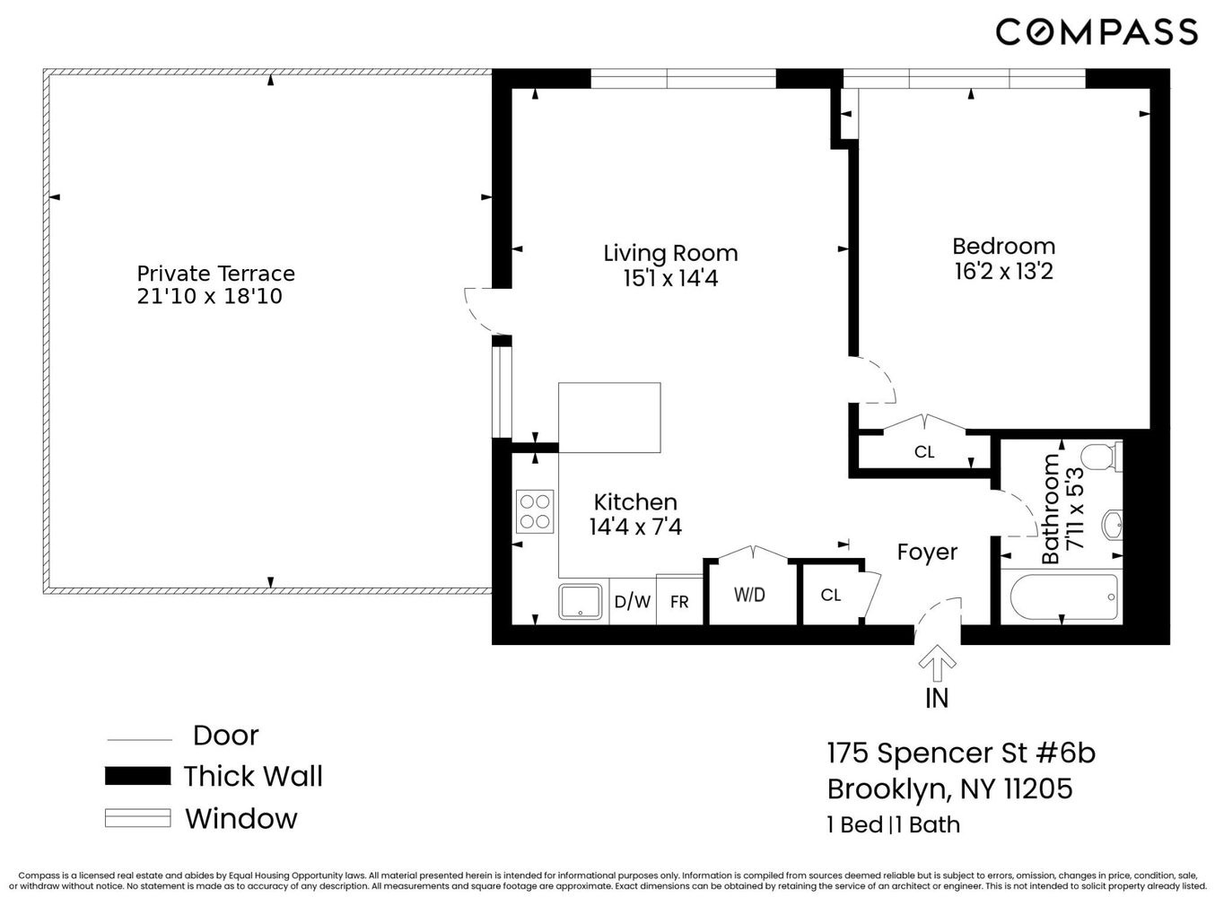 175 Spencer Street 6B