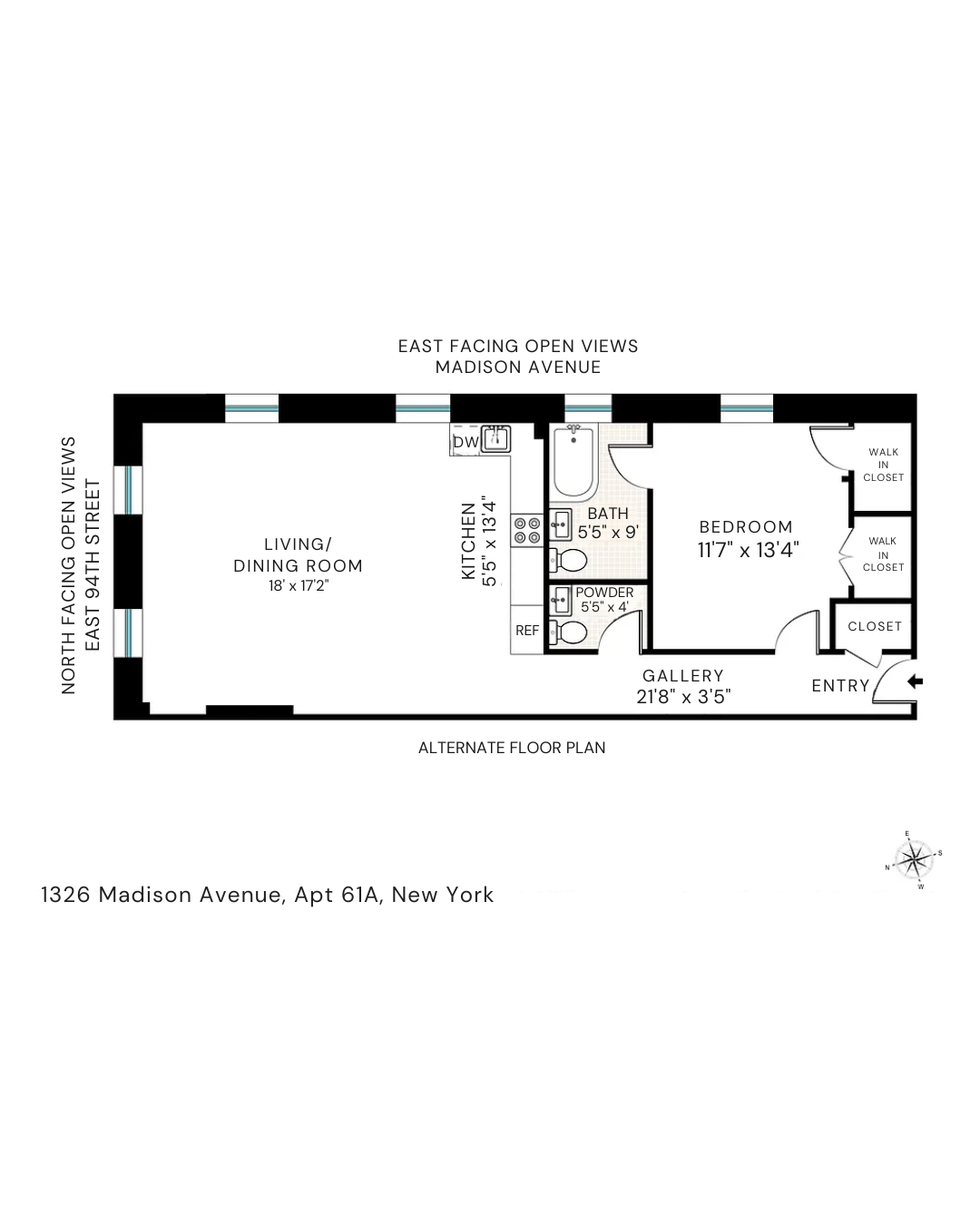 1326 Madison Avenue 61A