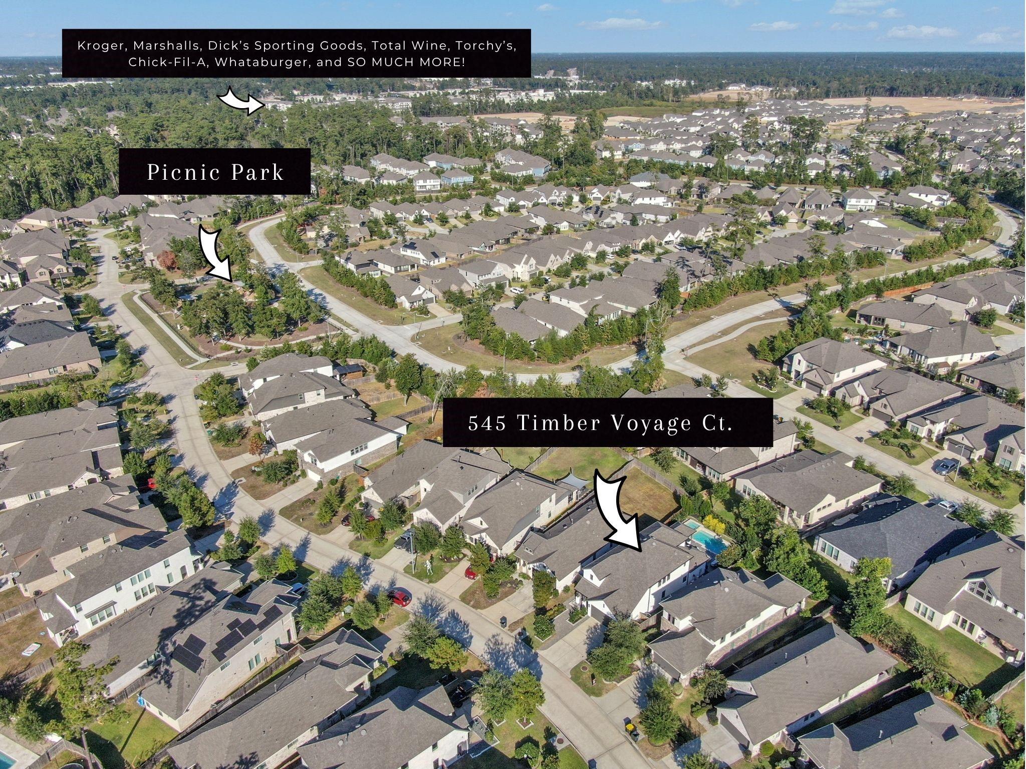 545 Timber Voyage Court, Conroe