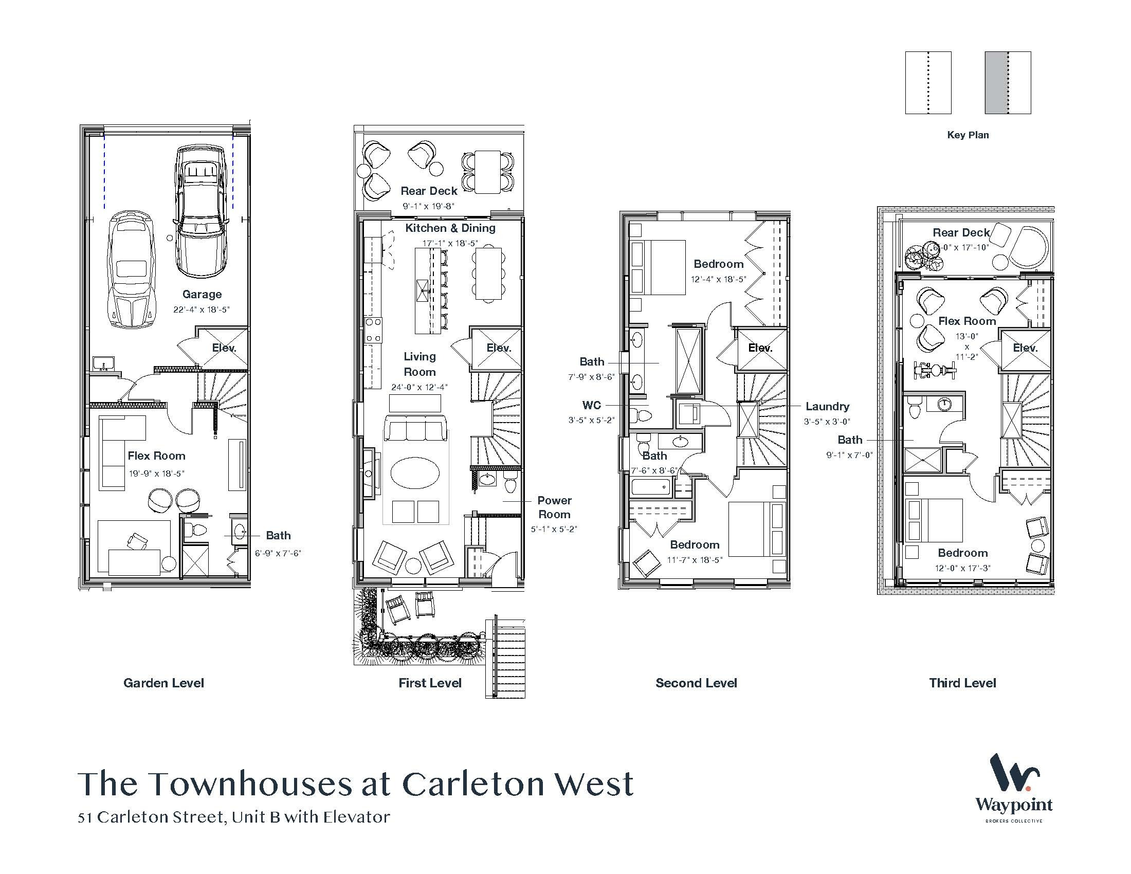 51 Carleton Street, B, Portland Unit: B