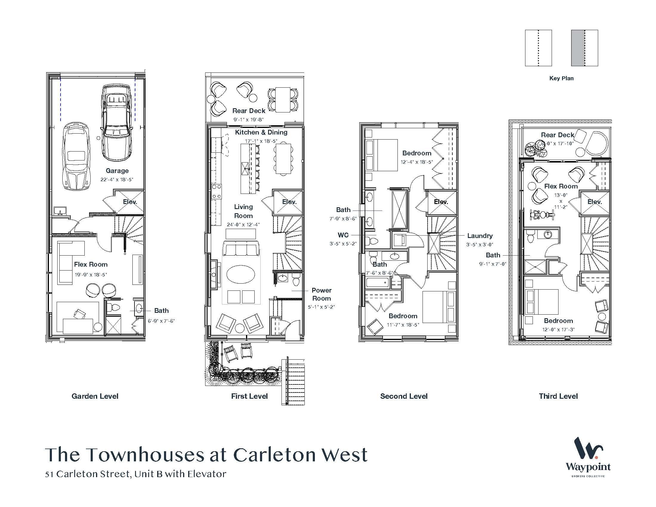 51 Carleton Street, B, Portland Unit: B